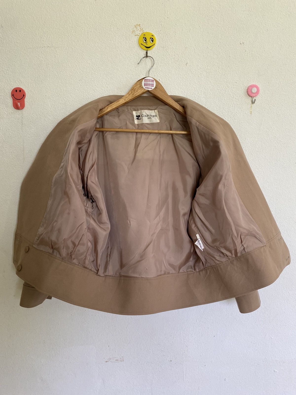 Designer Rare Courreges Paris Coat Size M / US 6-8 / IT 42-44 - 5 Thumbnail