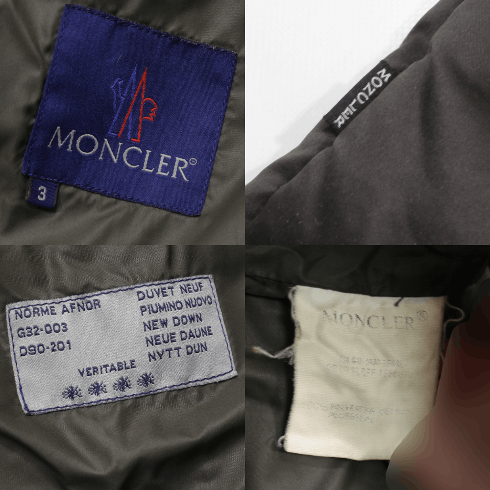 Moncler 90S Goose Down Puffer Jacket Vintage Size L / US 10 / IT 46 - 10 Thumbnail