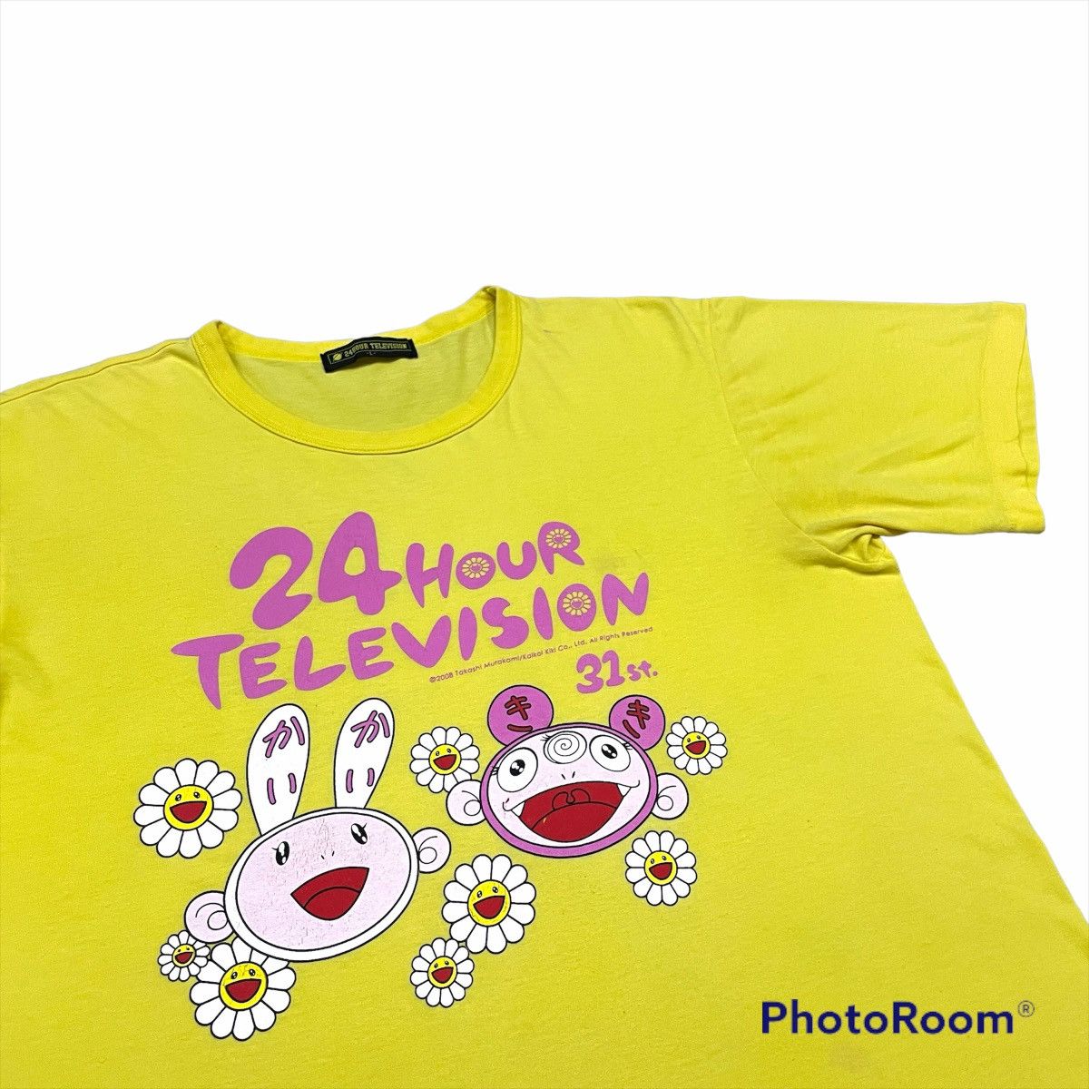 Takashi Murakami 24Hours Television X Takashi Murakami Nice Print Out Rare Size US L / EU 52-54 / 3 - 2 Thumbnail