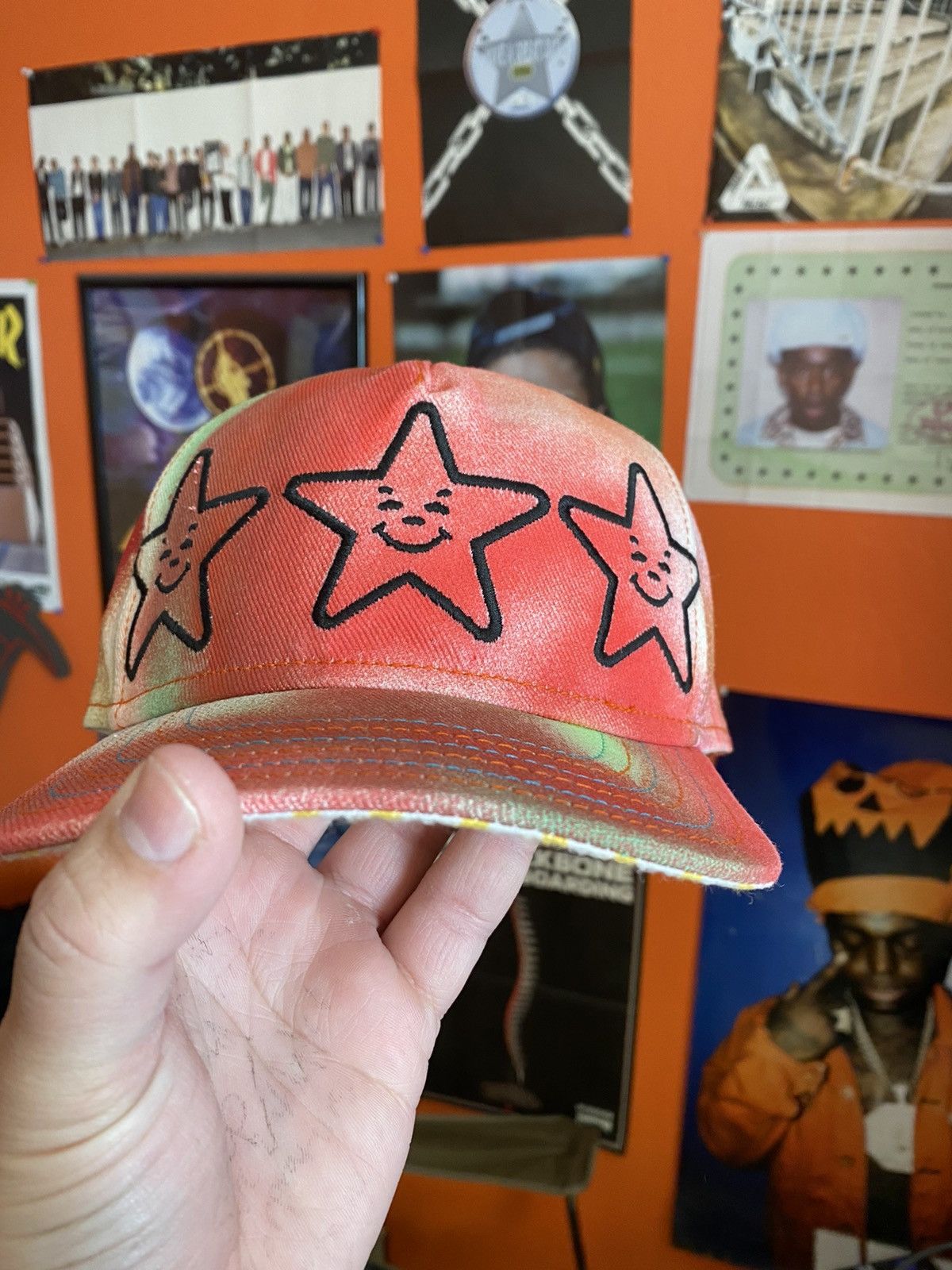 Asspizza Asspizza therapy denim hat Size ONE SIZE - 2 Thumbnail