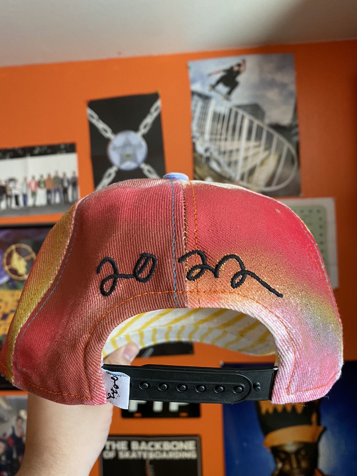 Asspizza Asspizza therapy denim hat Size ONE SIZE - 4 Thumbnail