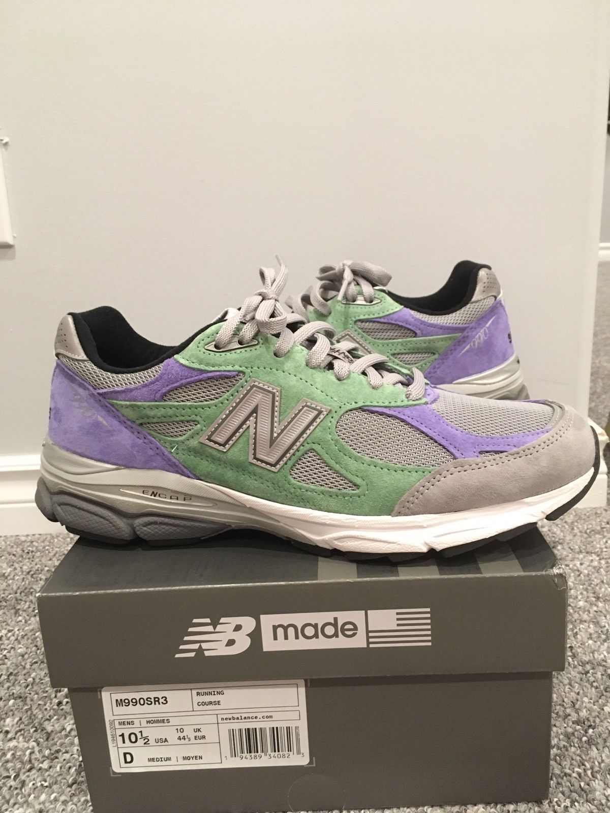 New Balance New Balance 990v3 Stray Rats “Joker” Alternate Reprise