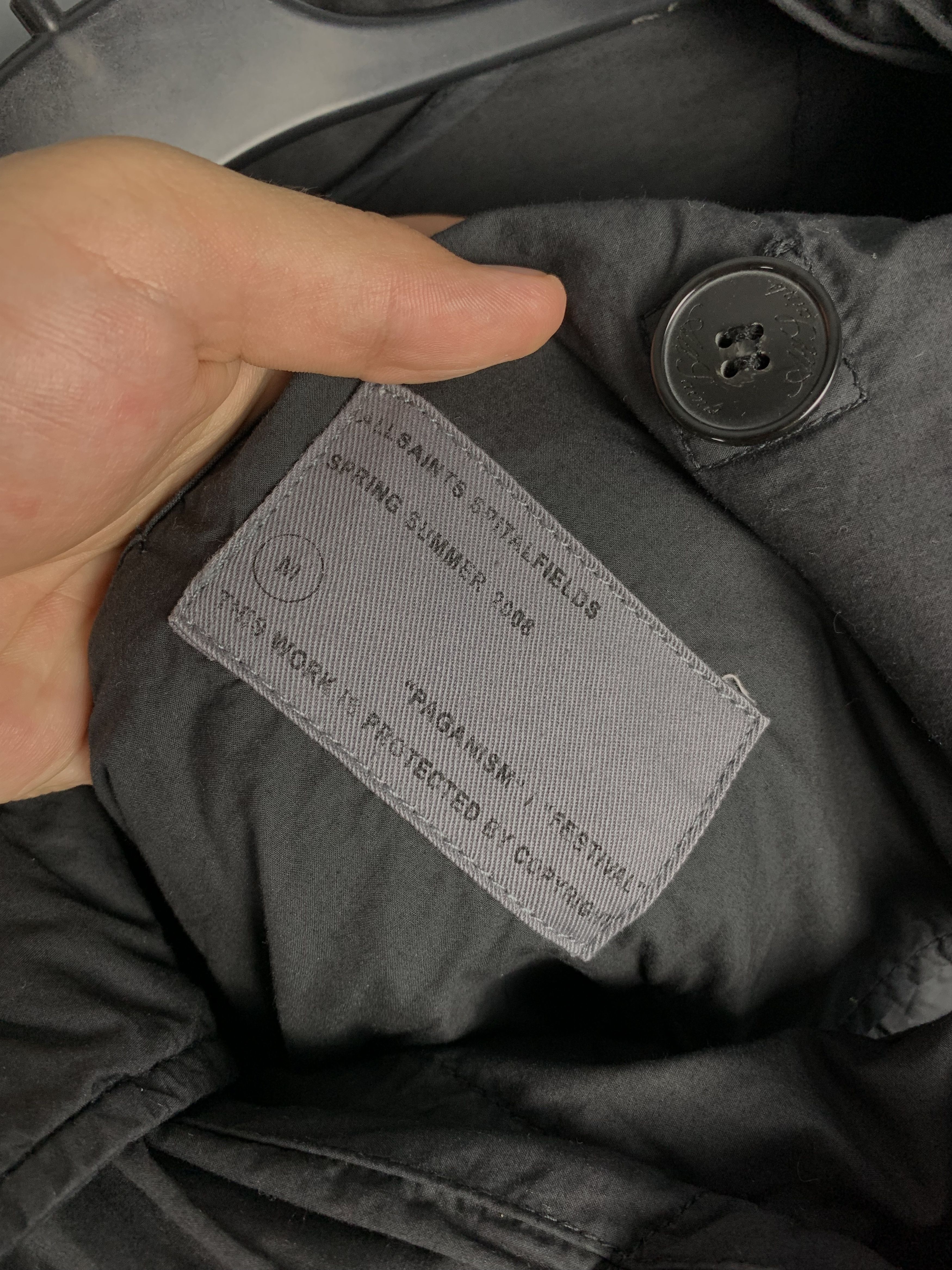 Allsaints Allsaints SS 2008 Paganism Festival Mens Multipocket Jacket Size US M / EU 48-50 / 2 - 5 Thumbnail