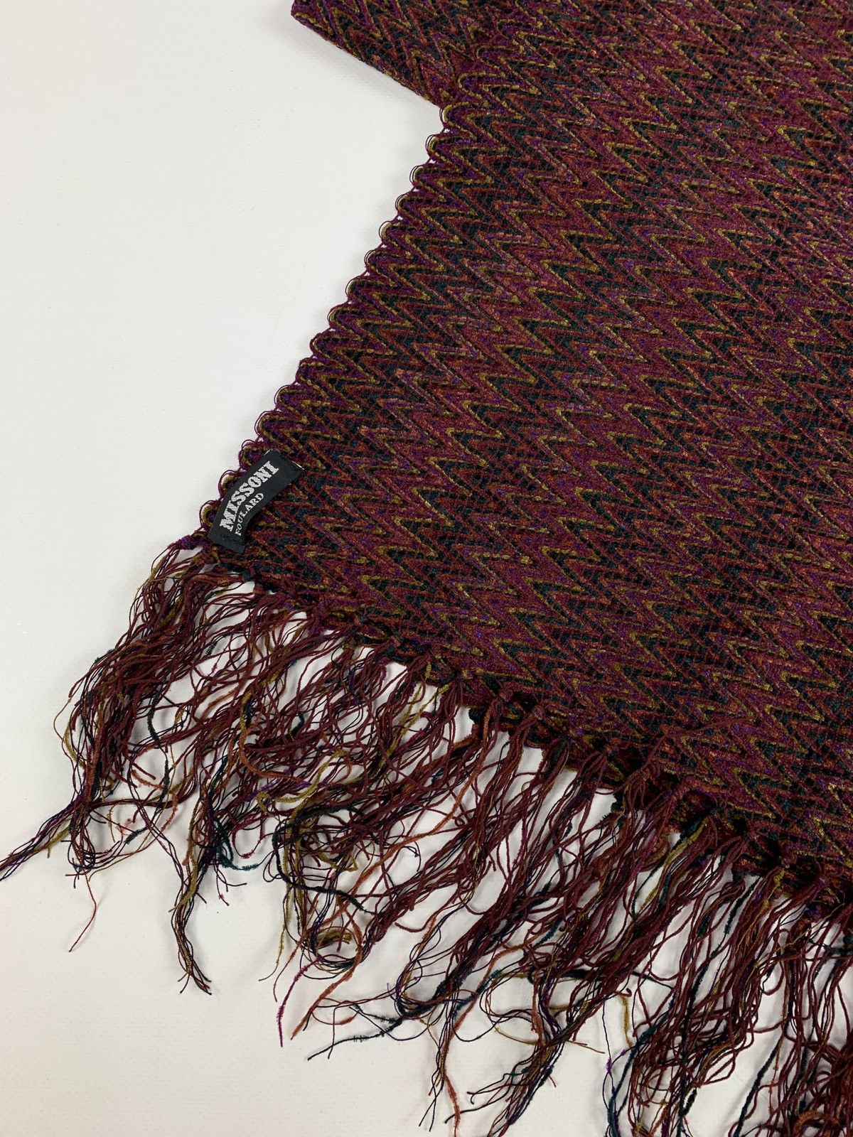 Missoni Vintage Missoni Foulard Knit Scarf Size ONE SIZE - 5 Thumbnail