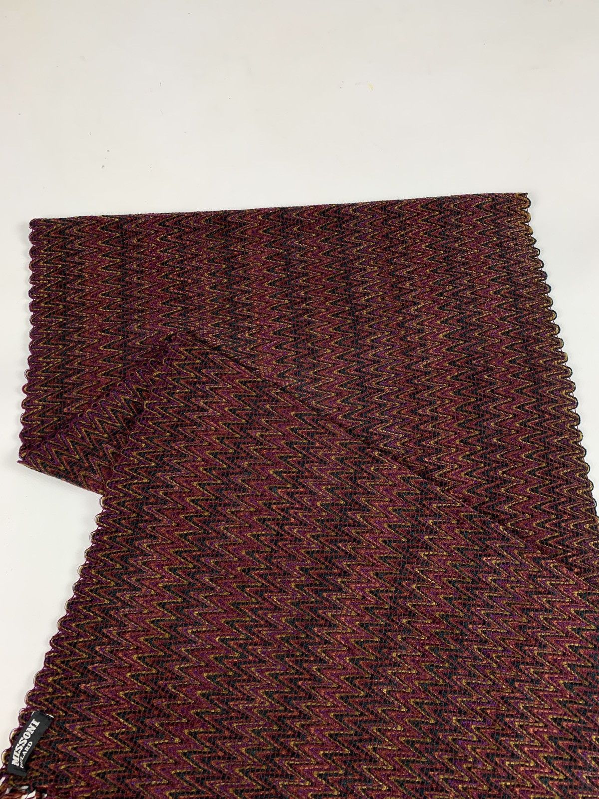 Missoni Vintage Missoni Foulard Knit Scarf Size ONE SIZE - 9 Thumbnail