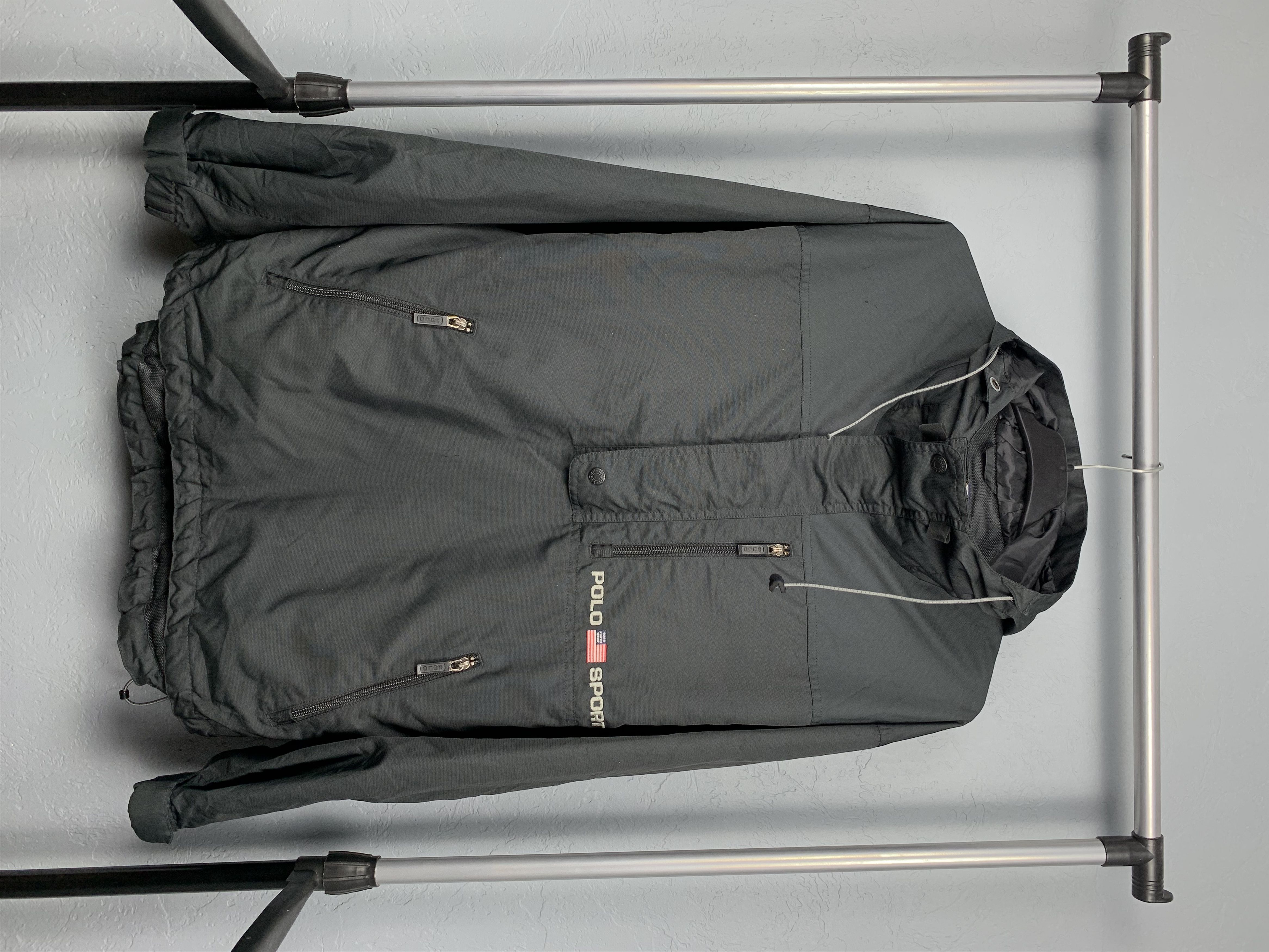 Polo Ralph Lauren Polo Sport 90s Vintage Anorak Windbreaker Jacket Size US M / EU 48-50 / 2 - 1 Thumbnail