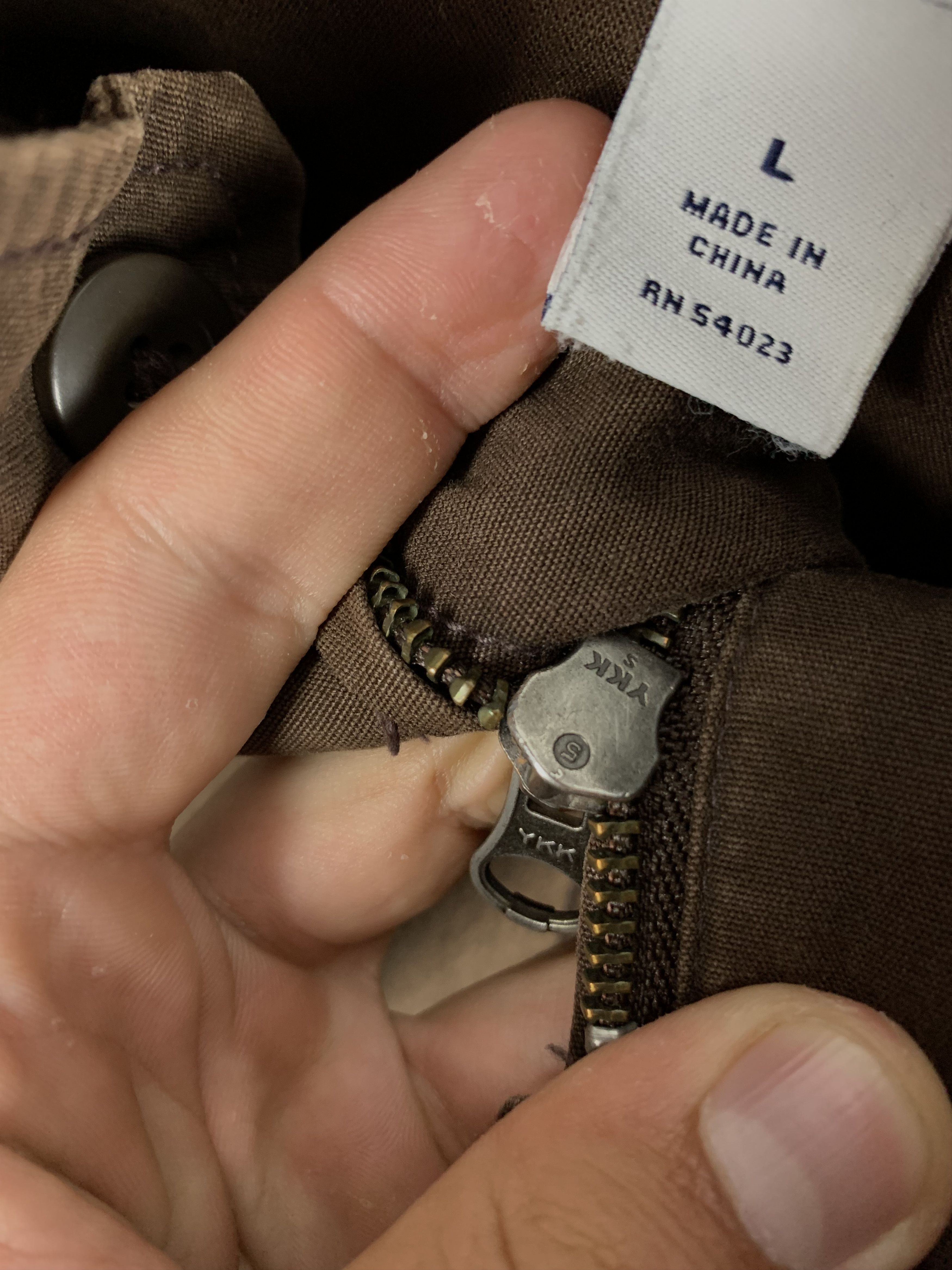 Gap Gap Vintage Brown Jacket Hoodie Y2K Size US L / EU 52-54 / 3 - 5 Thumbnail
