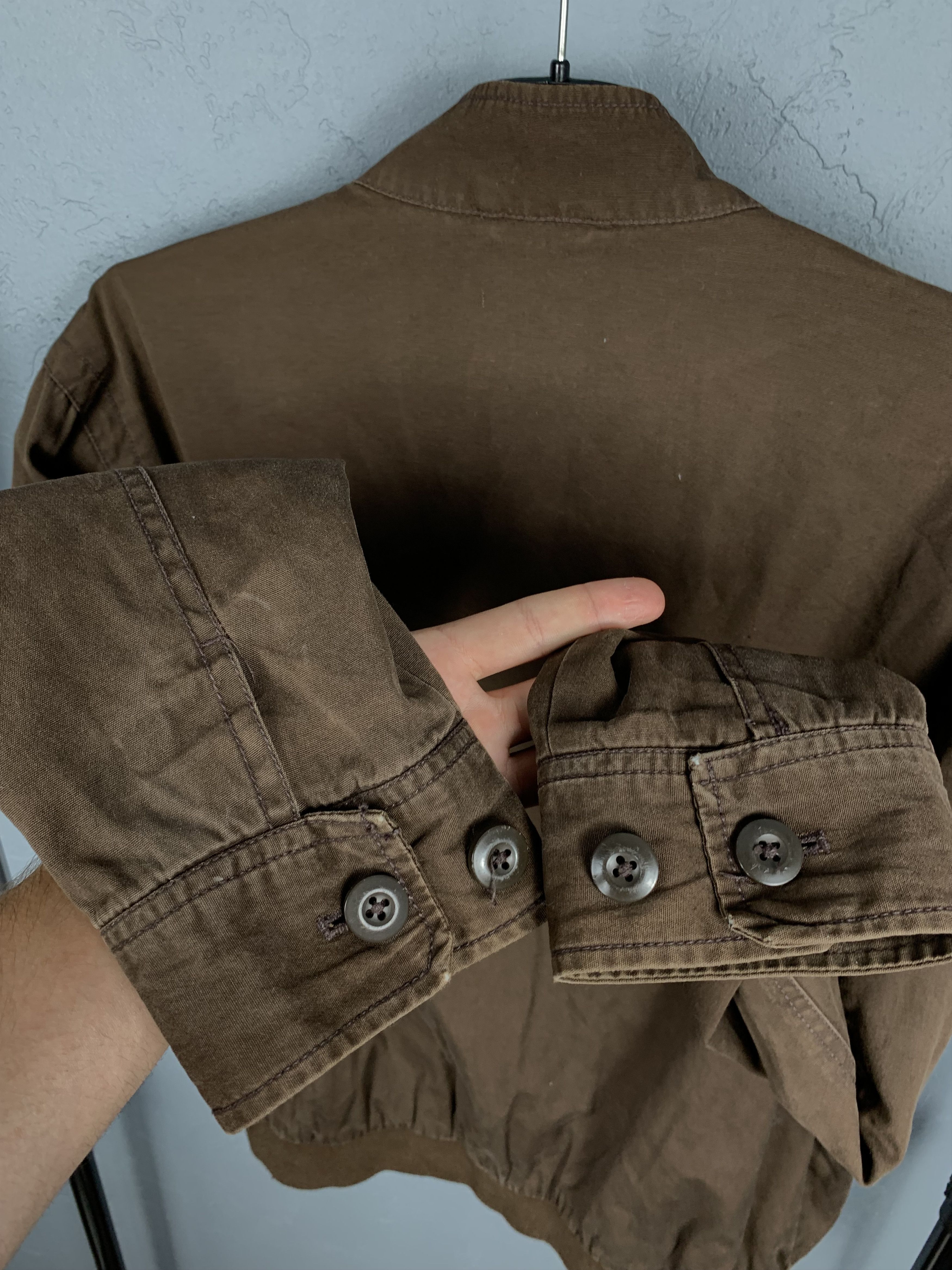 Gap Gap Vintage Brown Jacket Hoodie Y2K Size US L / EU 52-54 / 3 - 9 Thumbnail