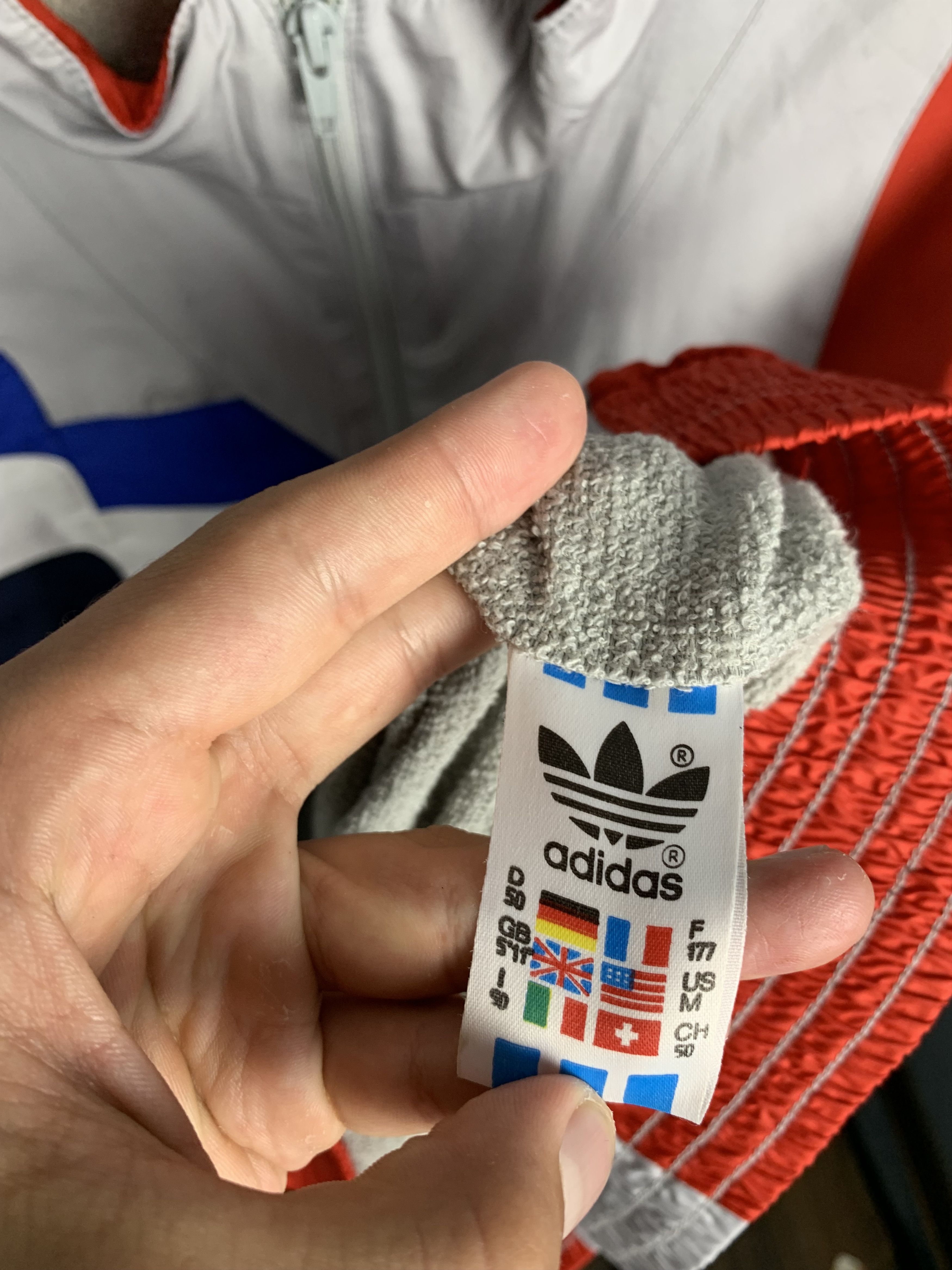 Adidas Adidas Vintage Mens Nylon Track Top Oversized Jacket Size US M / EU 48-50 / 2 - 5 Thumbnail