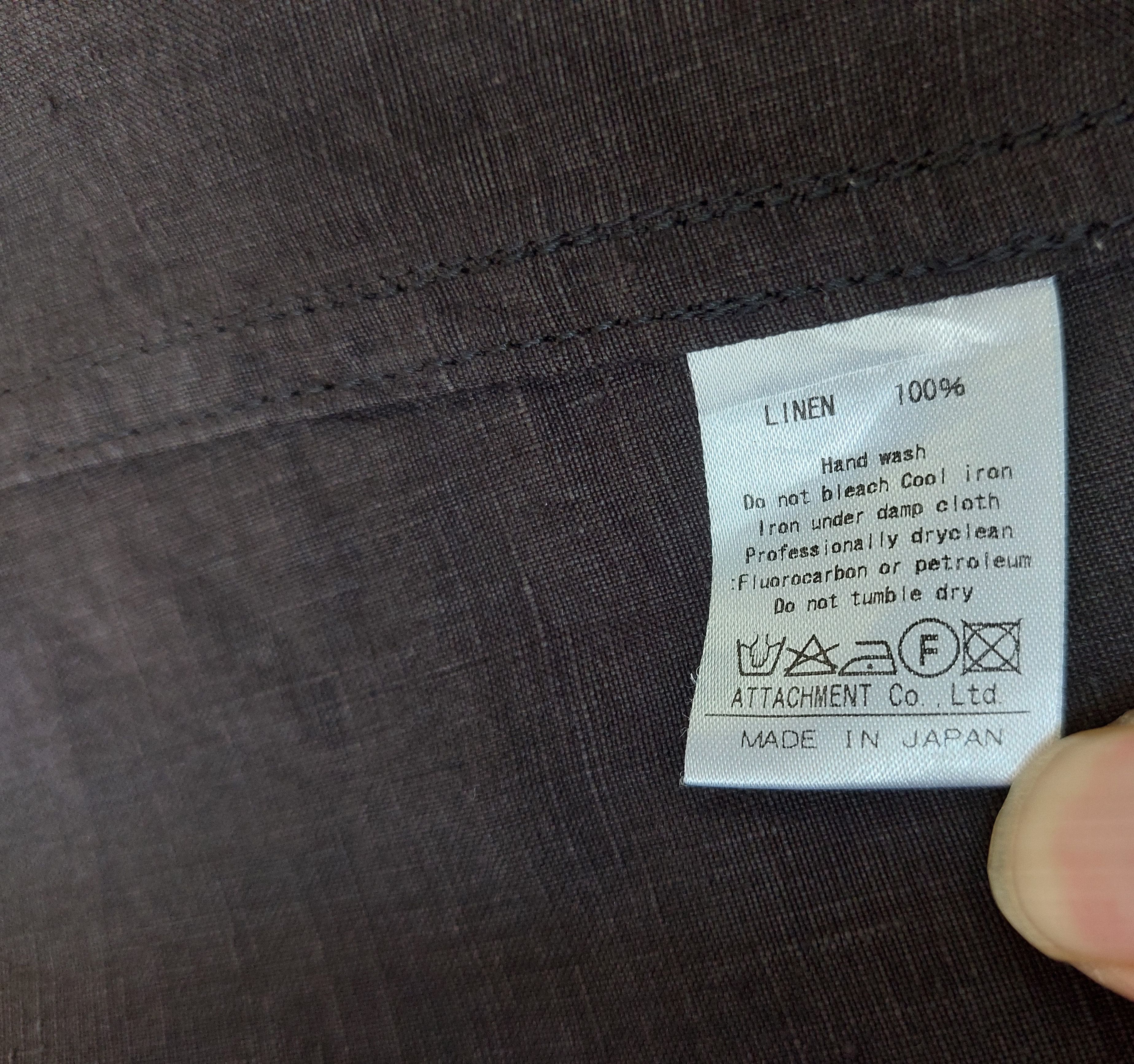 Attachment ATTACHMENT linen hidden button 4 pockets long coat Size US S / EU 44-46 / 1 - 7 Thumbnail