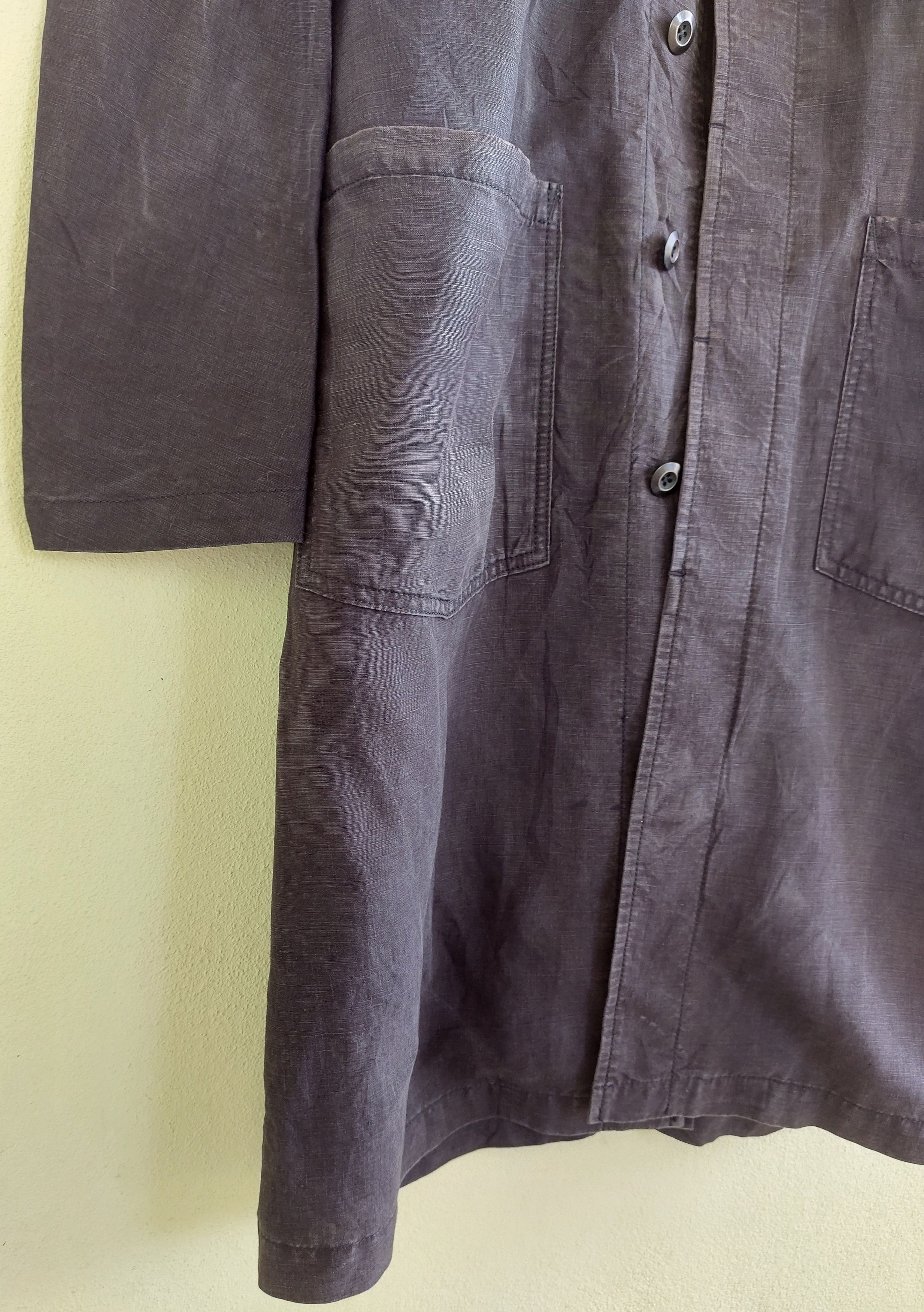 Attachment ATTACHMENT linen hidden button 4 pockets long coat Size US S / EU 44-46 / 1 - 4 Thumbnail