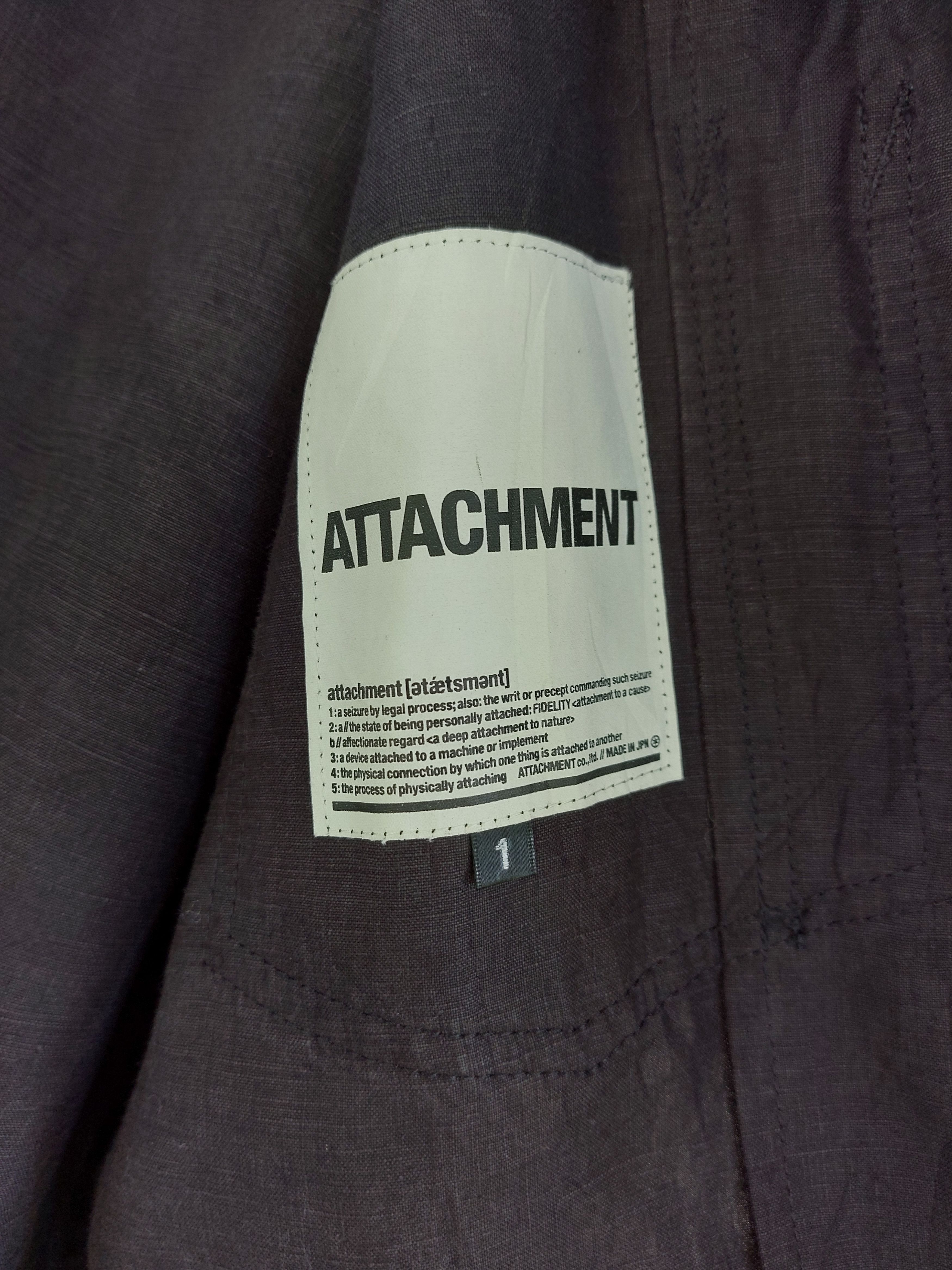 Attachment ATTACHMENT linen hidden button 4 pockets long coat Size US S / EU 44-46 / 1 - 6 Thumbnail