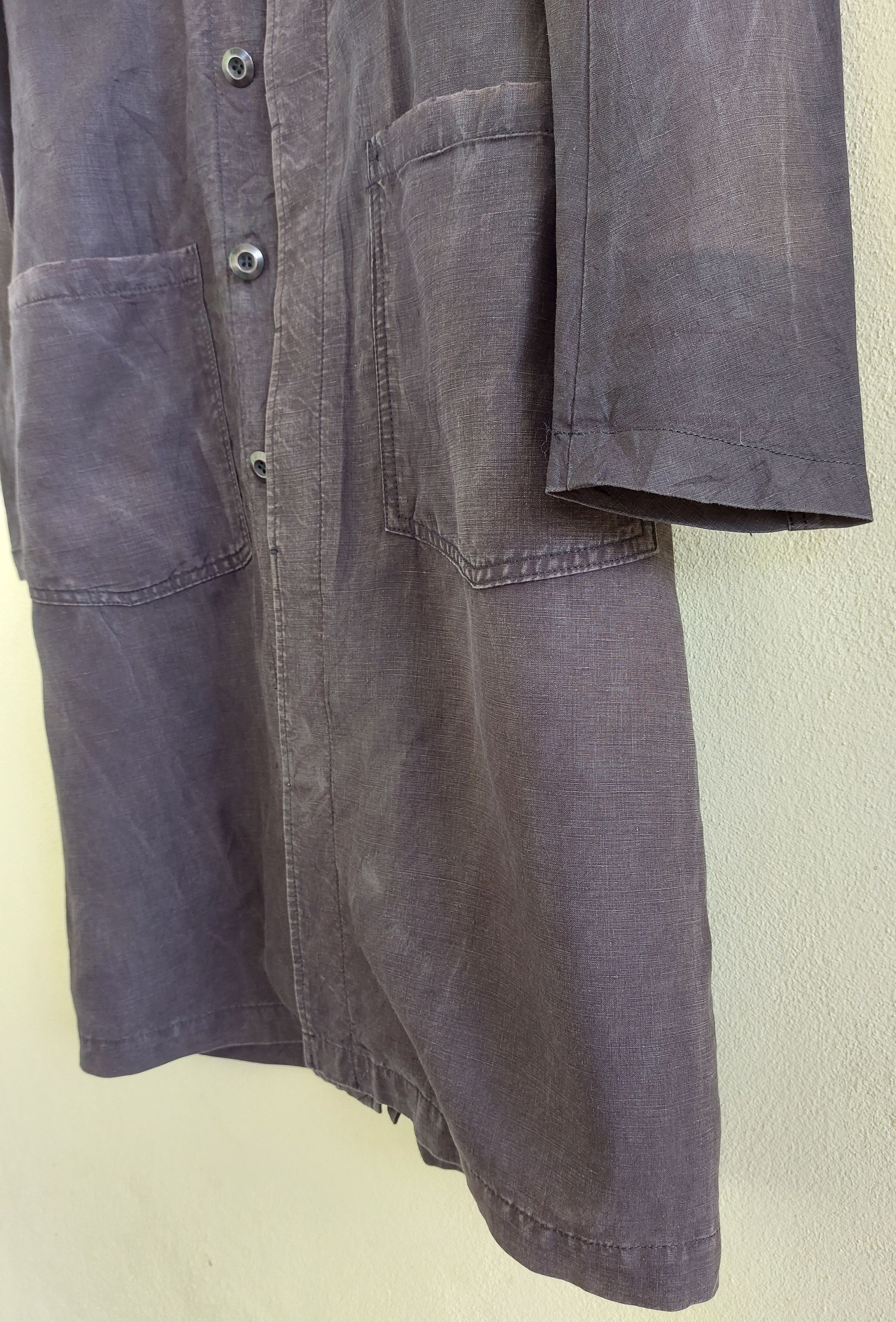 Attachment ATTACHMENT linen hidden button 4 pockets long coat Size US S / EU 44-46 / 1 - 3 Thumbnail