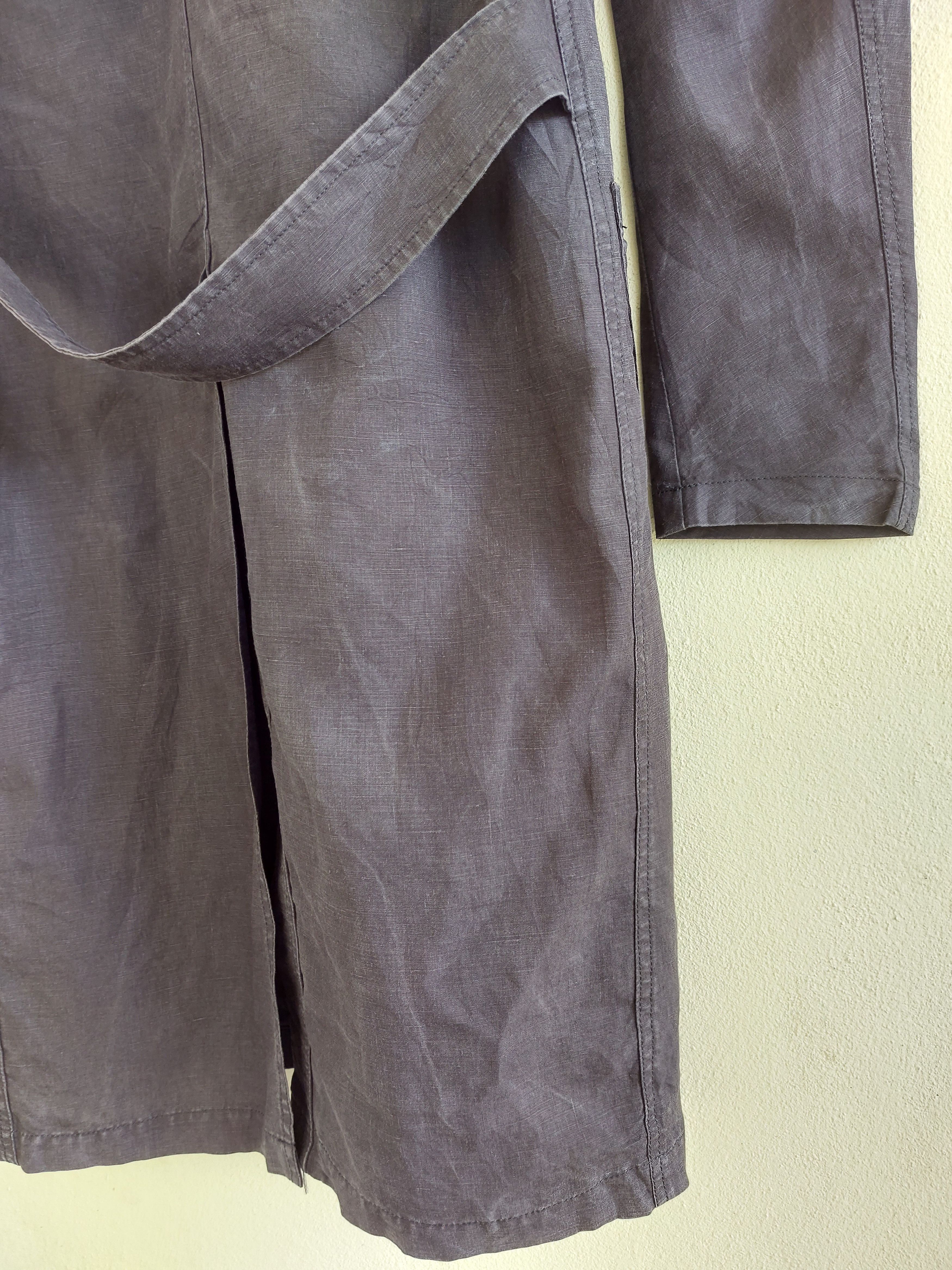 Attachment ATTACHMENT linen hidden button 4 pockets long coat Size US S / EU 44-46 / 1 - 10 Thumbnail