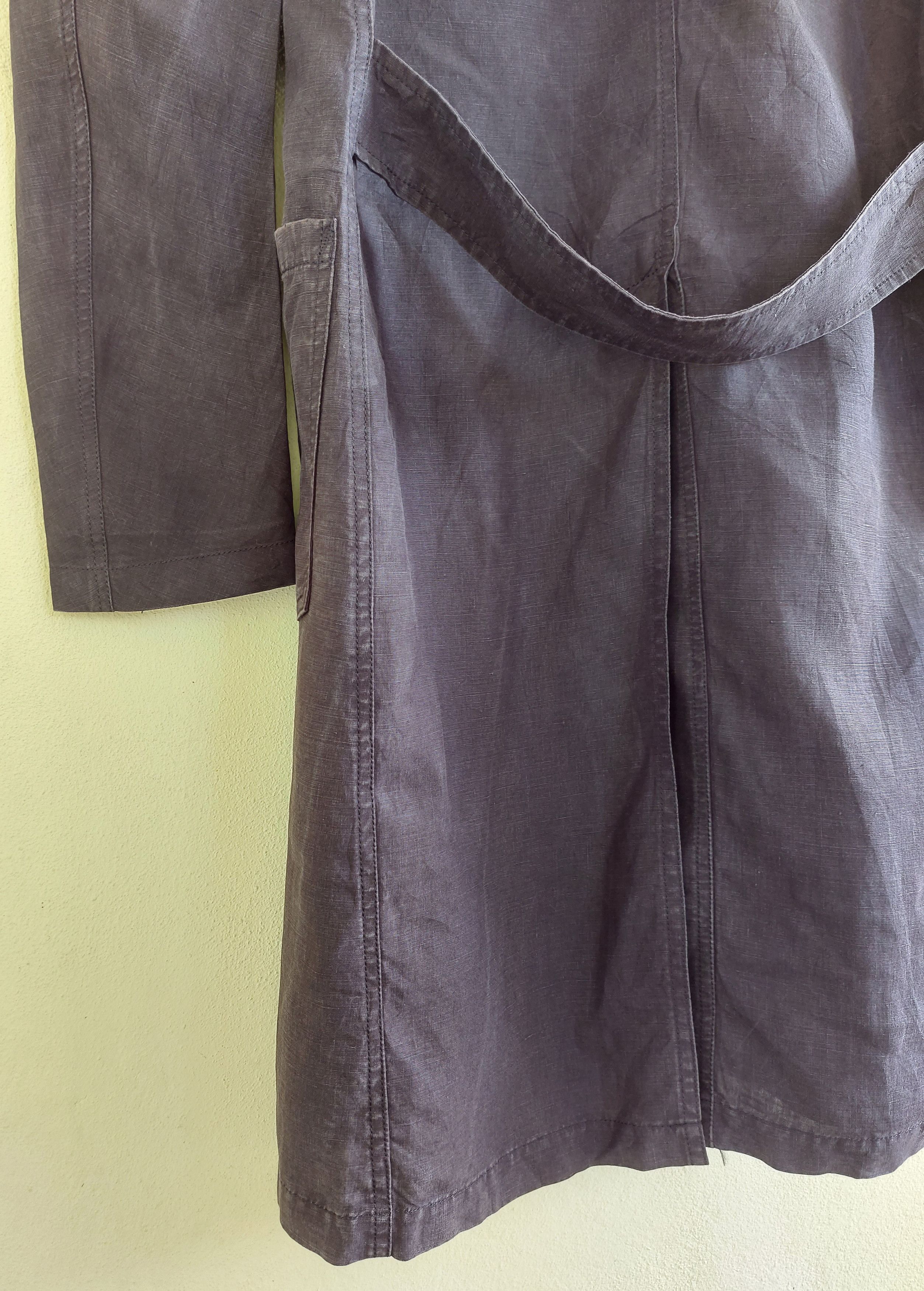 Attachment ATTACHMENT linen hidden button 4 pockets long coat Size US S / EU 44-46 / 1 - 11 Thumbnail