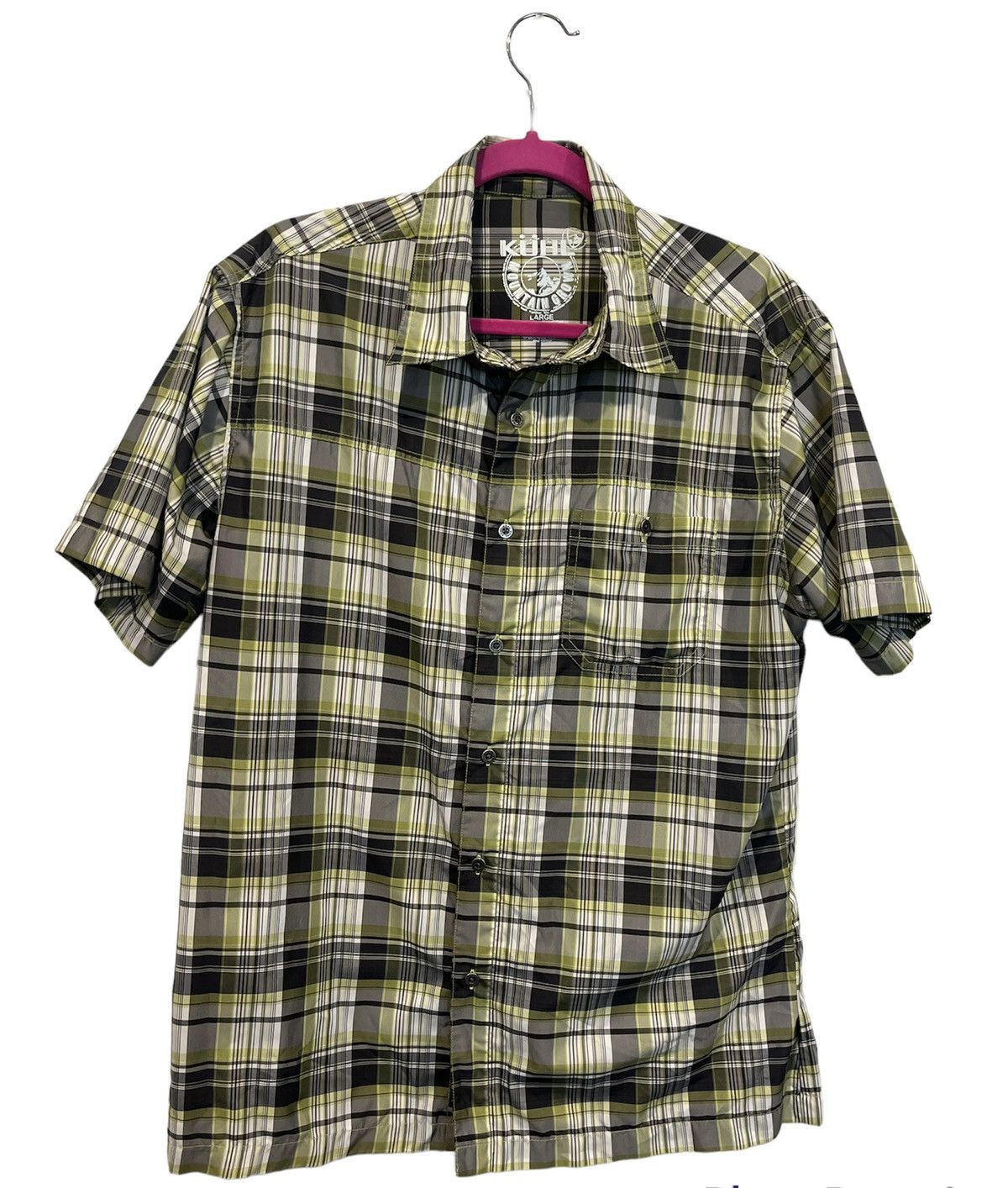 Veste Kuhl Born In The Mountains Homme Taille L - Gris, Polaire, Zip Intégral, Randonnée