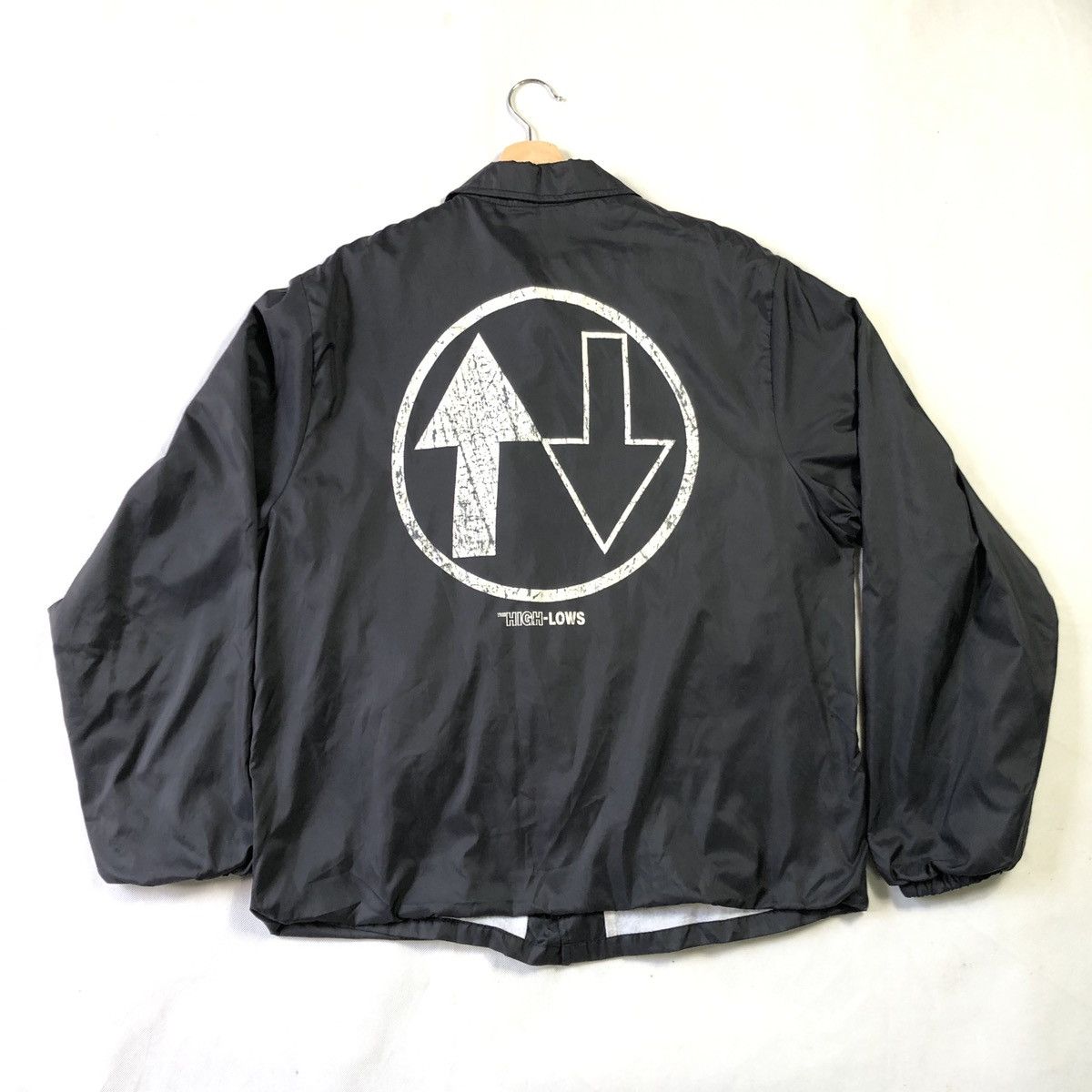 Band Tees × Vintage Rare! Vintage 90s The High & Lows Punk Rock Coach Jacket Size US M / EU 48-50 / 2 - 1 Thumbnail