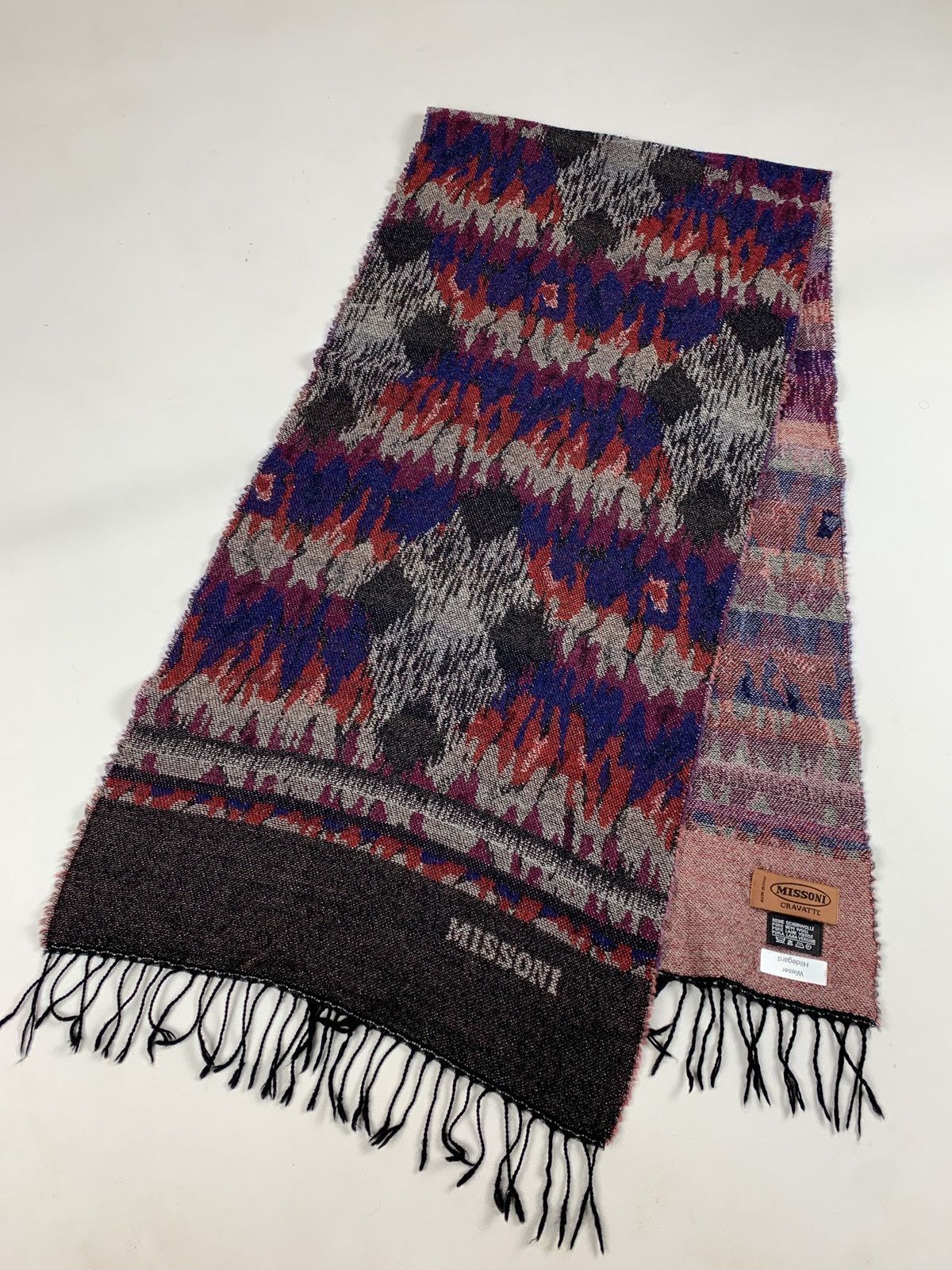 Missoni Missoni Cravatte Wool Knit Scarf Size ONE SIZE - 3 Thumbnail
