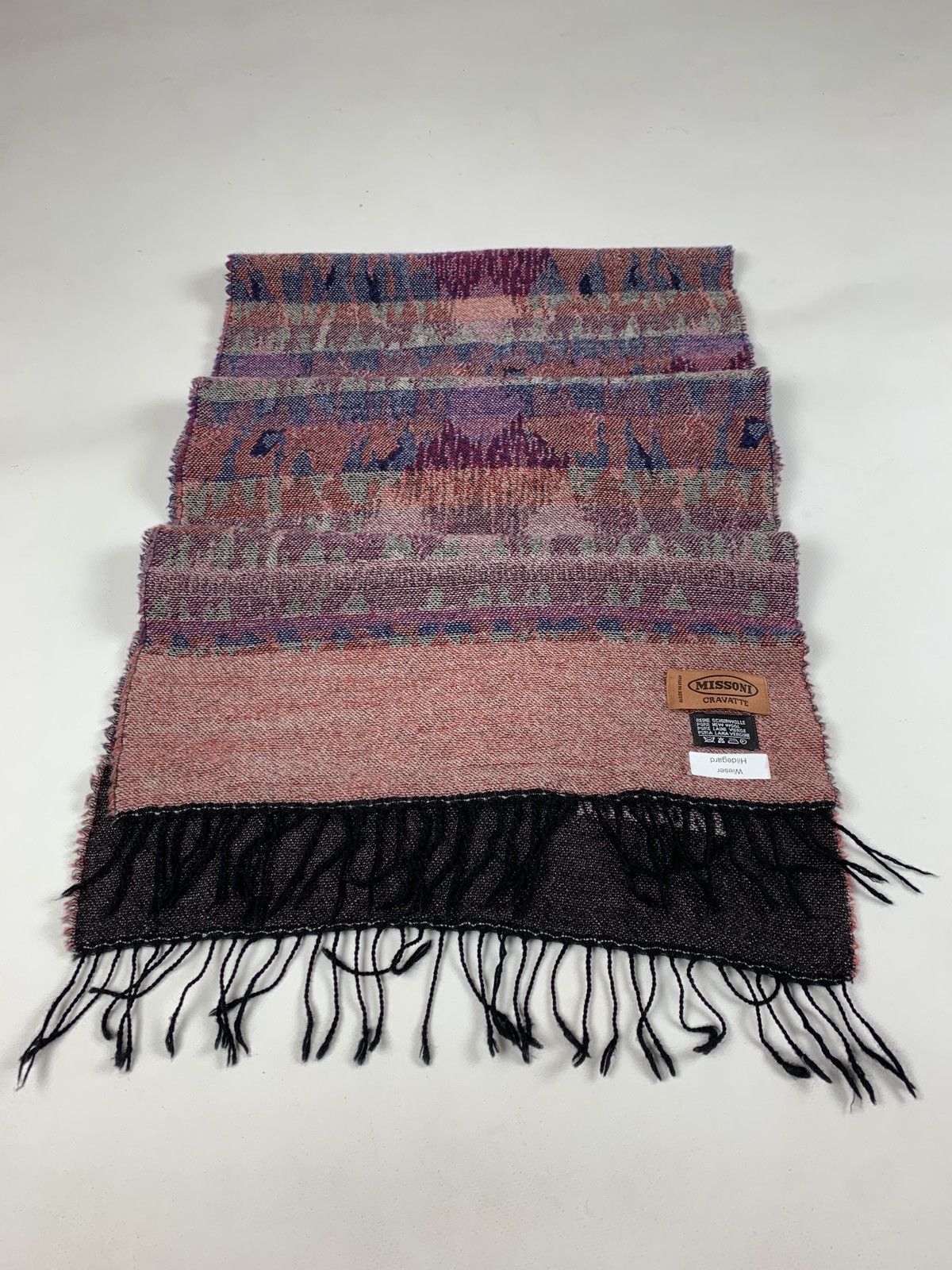 Missoni Missoni Cravatte Wool Knit Scarf Size ONE SIZE - 10 Thumbnail