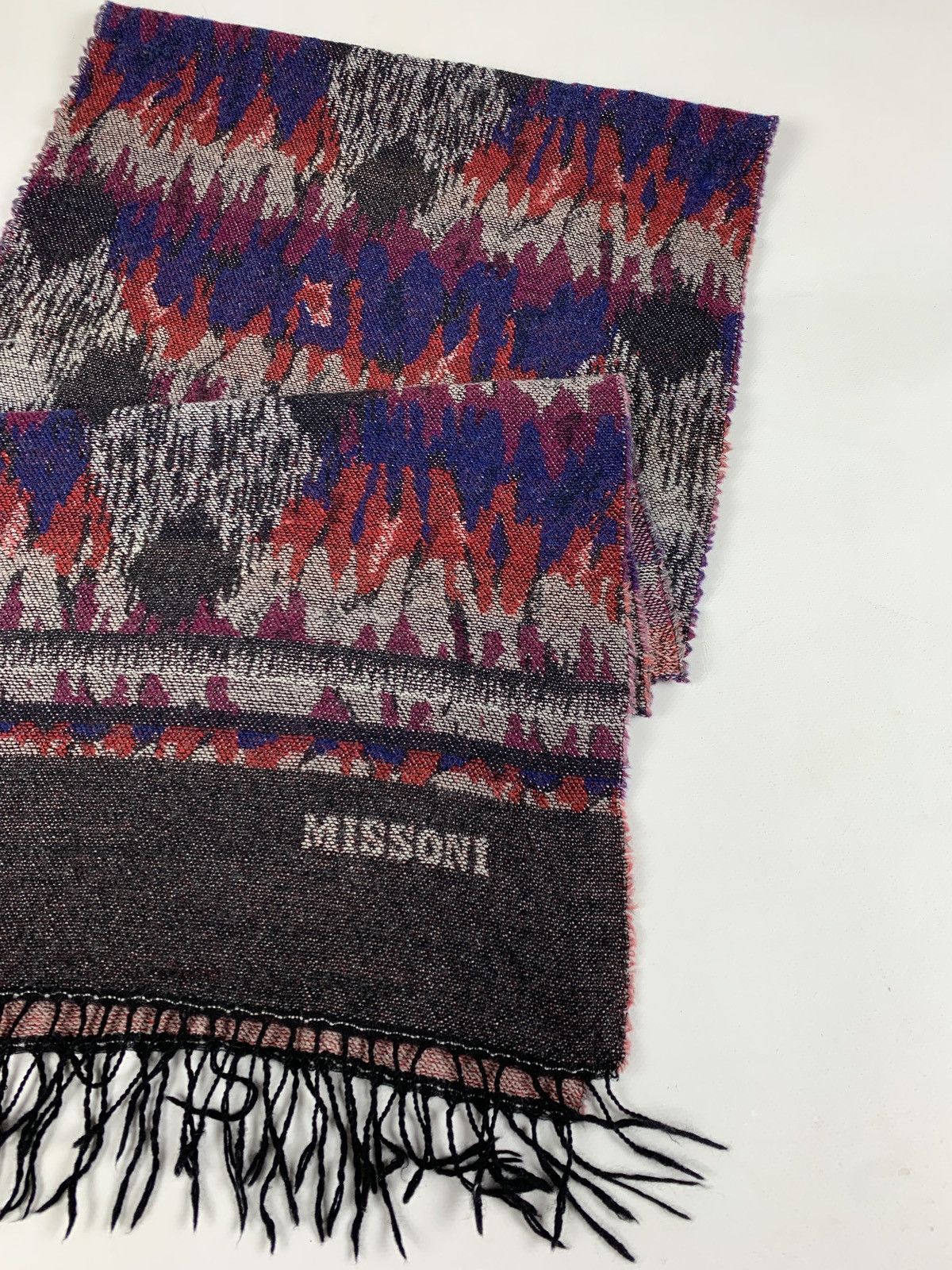 Missoni Missoni Cravatte Wool Knit Scarf Size ONE SIZE - 7 Thumbnail