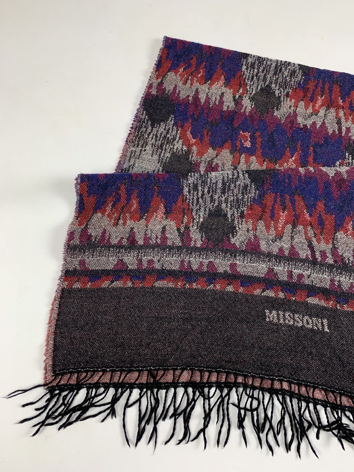 Missoni Missoni Cravatte Wool Knit Scarf Size ONE SIZE - 5 Thumbnail