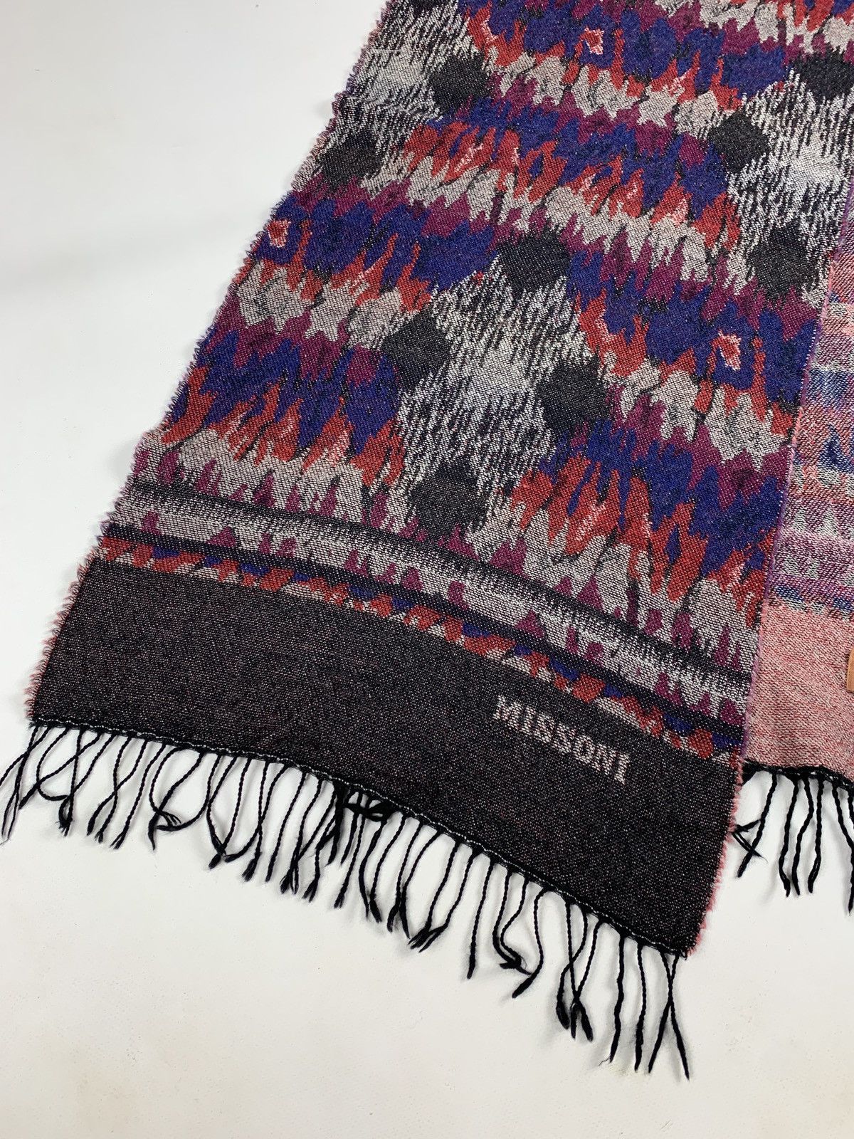Missoni Missoni Cravatte Wool Knit Scarf Size ONE SIZE - 9 Thumbnail