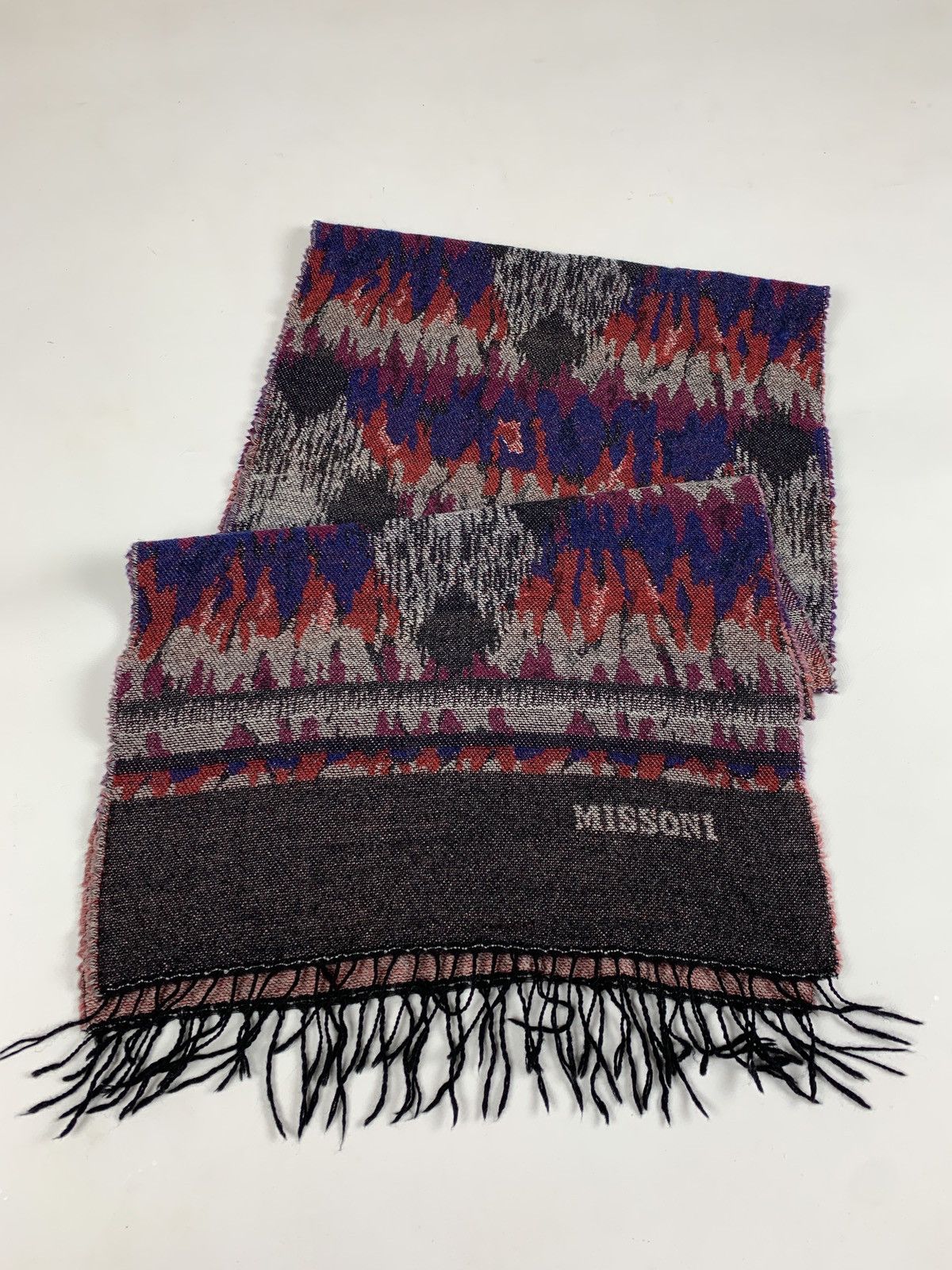 Missoni Missoni Cravatte Wool Knit Scarf Size ONE SIZE - 1 Thumbnail