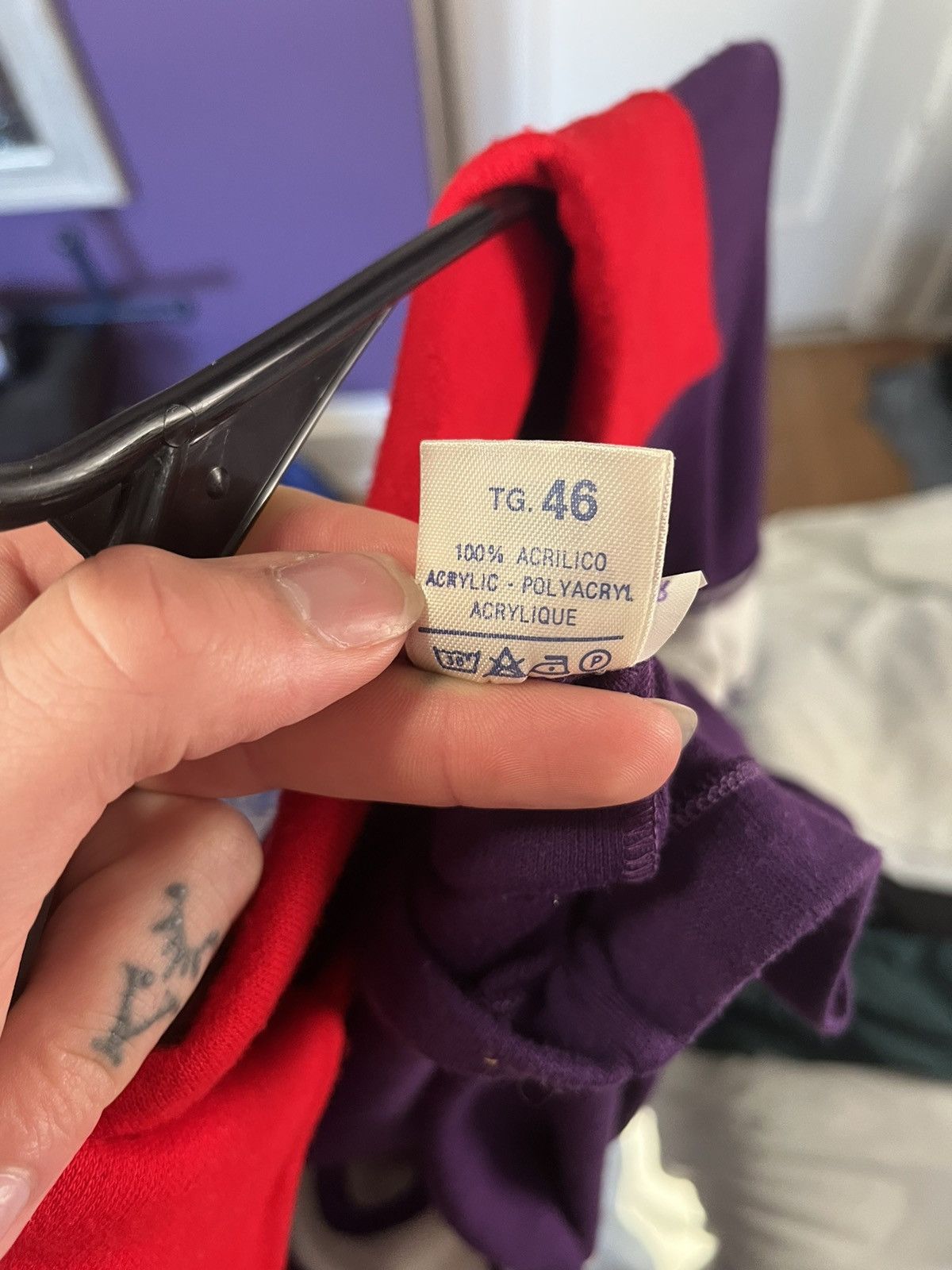 Vintage Vintage Opel Jersey 1960s 1950s #10 Size US L / EU 52-54 / 3 - 7 Thumbnail