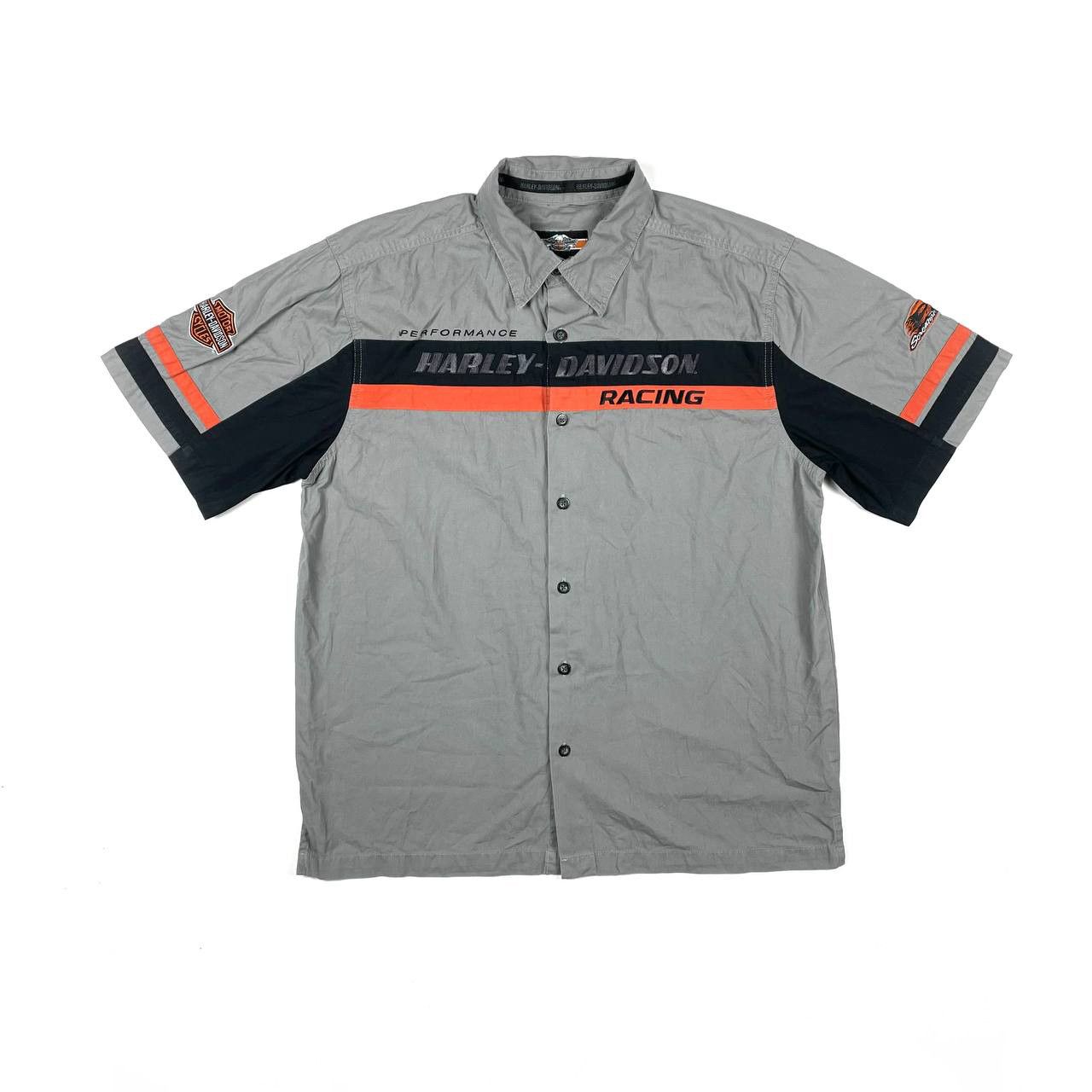 Harley Davidson Y2K Vintage Avant Garde Shirt Size: L