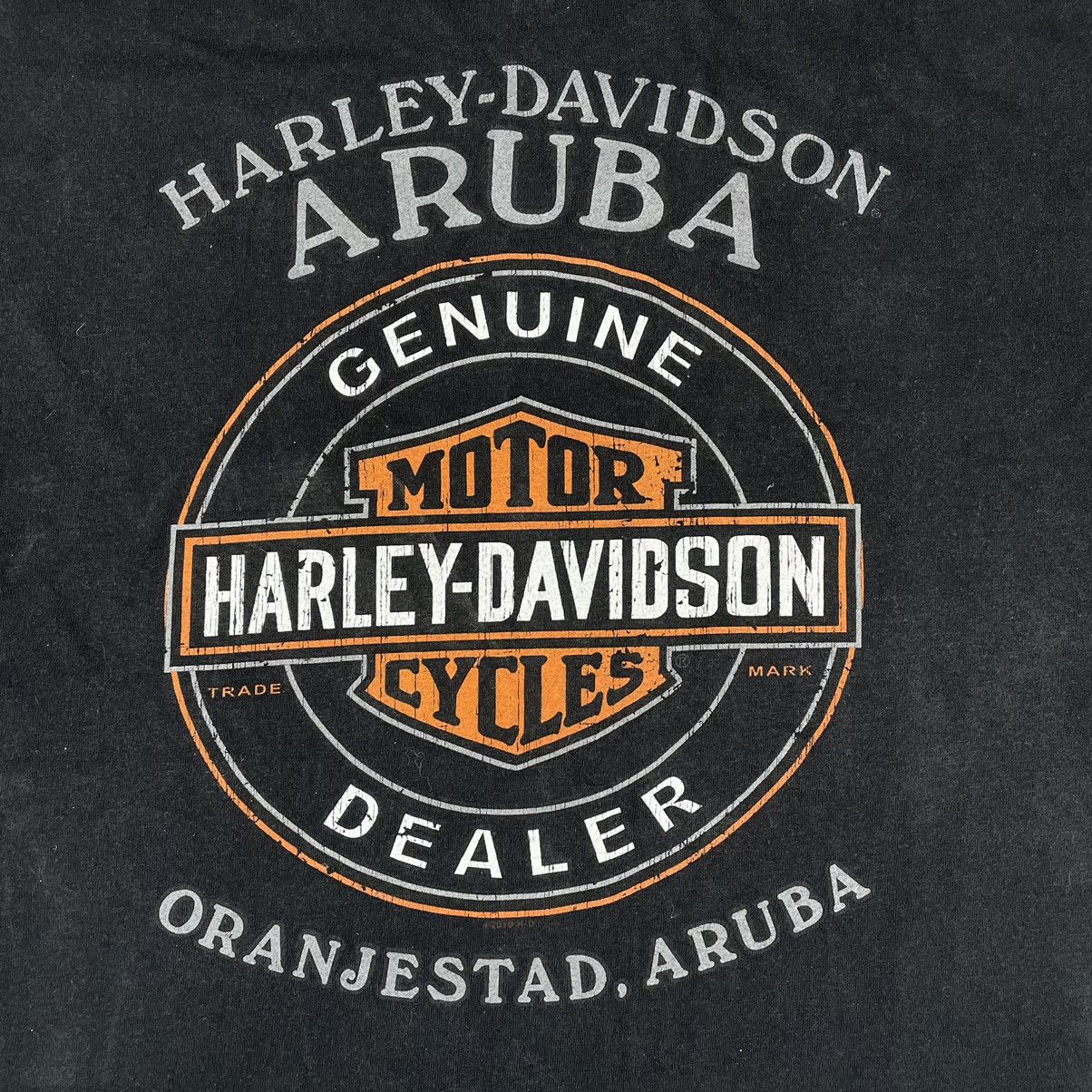 Harley Davidson × Vintage Harley Davidson Y2K Big Logo Black T-Shirt Size US M / EU 48-50 / 2 - 6 Thumbnail