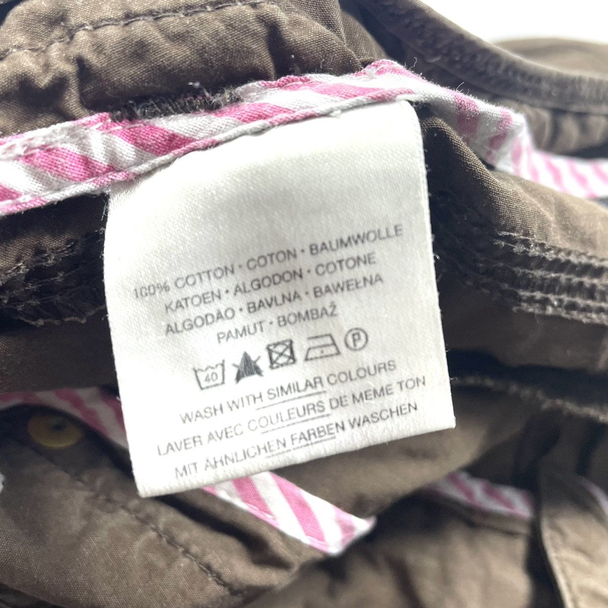 Japanese Brand × Vintage Y2K Vintage Brown Shorts Like Cactus Jack Size US 34 / EU 50 - 5 Thumbnail