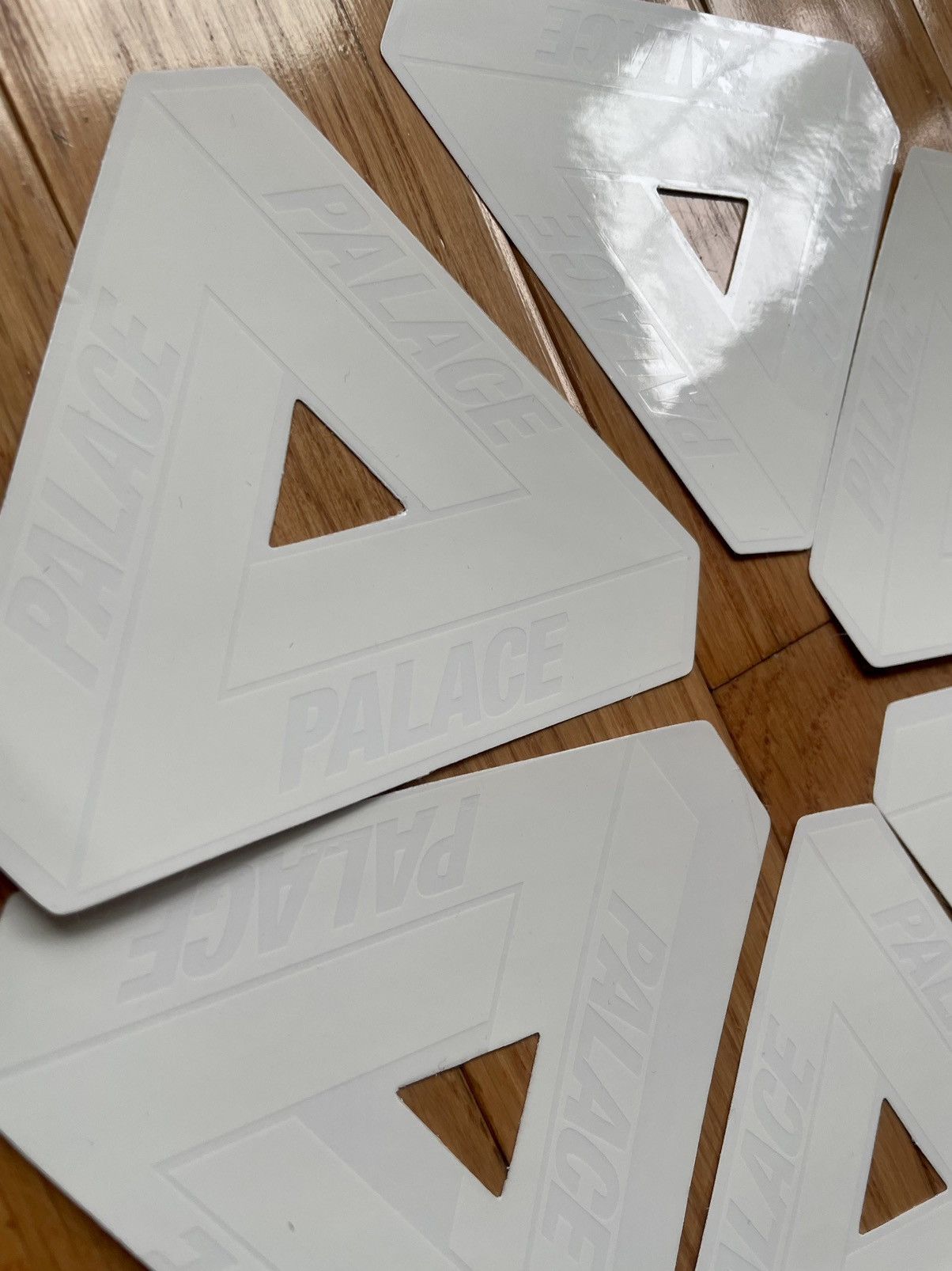 Supreme SIX WHITE / CLEAR PALACE TEIFERG STICKERS (A Satanic 6-Set) Size ONE SIZE - 3 Thumbnail