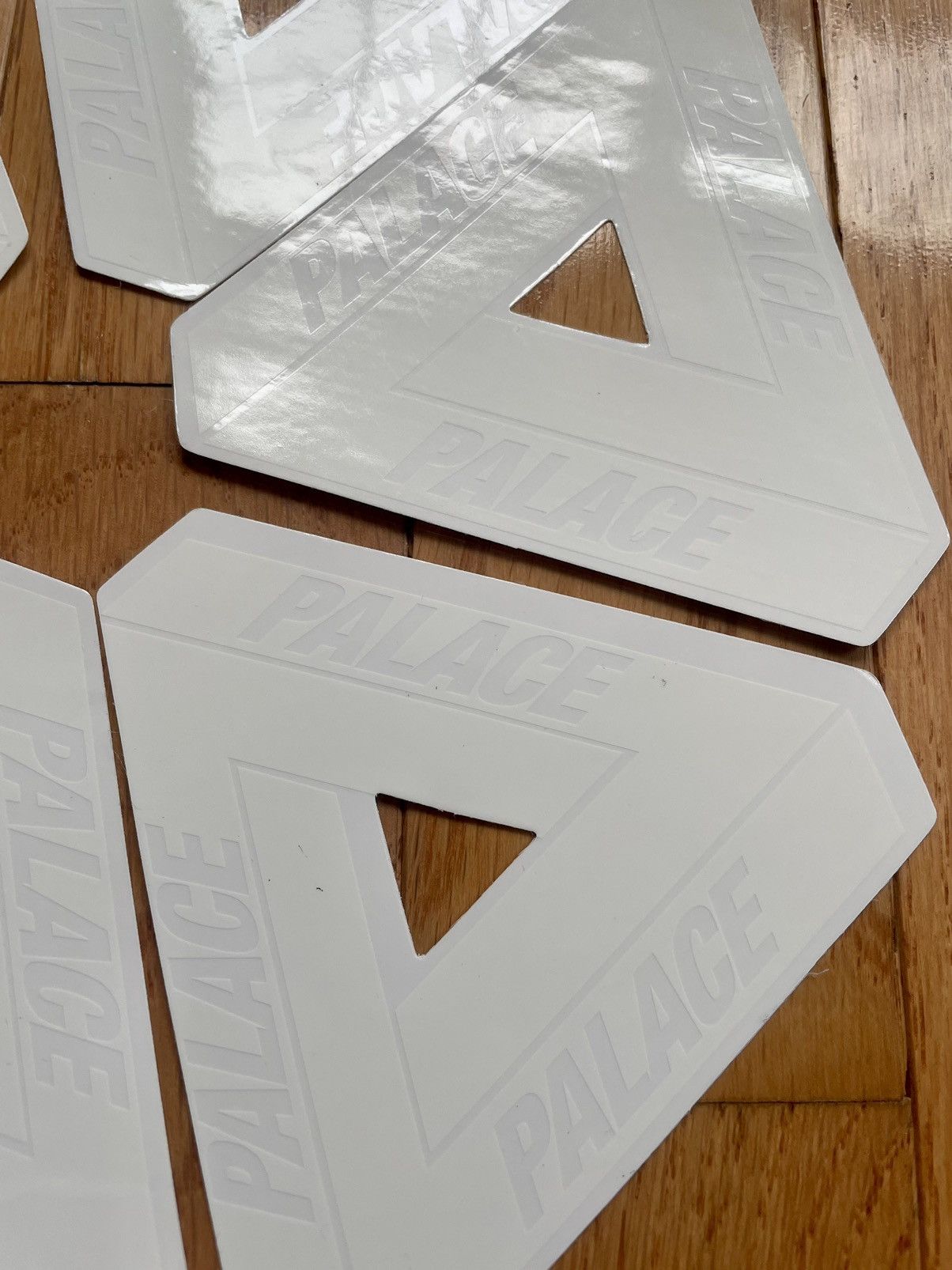 Supreme SIX WHITE / CLEAR PALACE TEIFERG STICKERS (A Satanic 6-Set) Size ONE SIZE - 5 Thumbnail