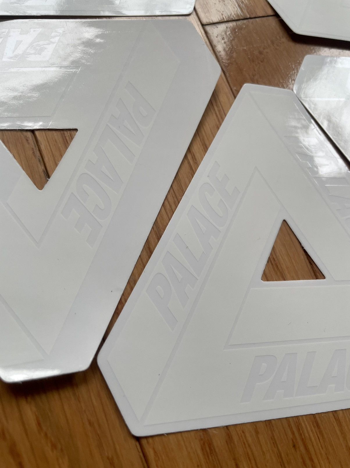 Supreme SIX WHITE / CLEAR PALACE TEIFERG STICKERS (A Satanic 6-Set) Size ONE SIZE - 4 Thumbnail