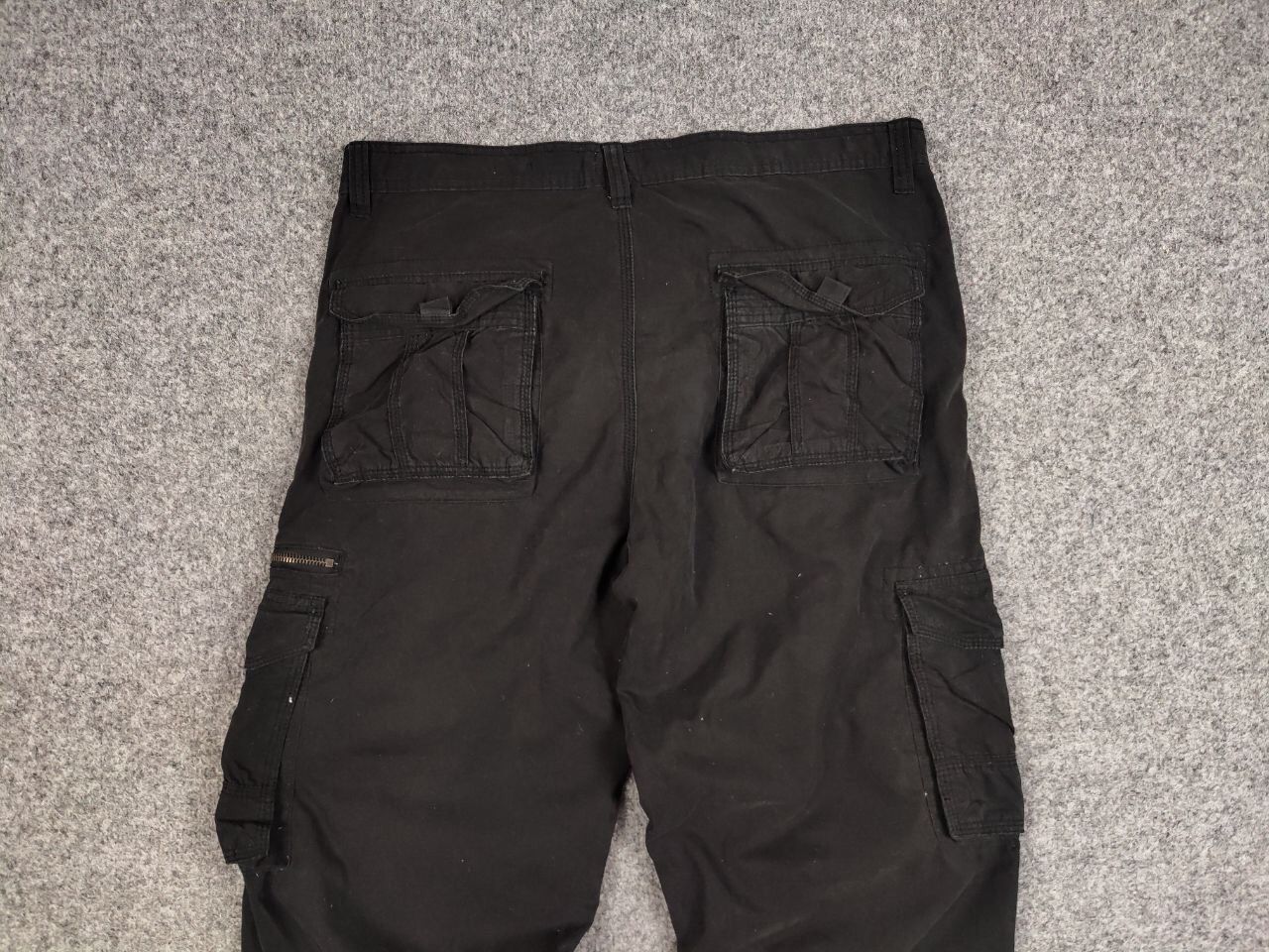 Japanese Brand Vintage 90's Cargo Pants Travis Scott Japan Black Hype Size US 36 / EU 52 - 15 Thumbnail