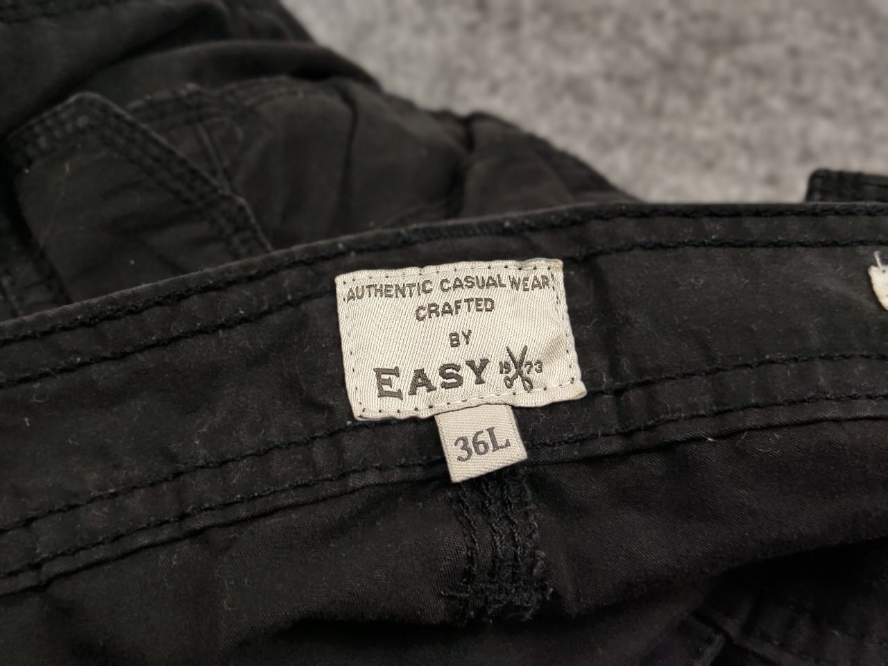 Japanese Brand Vintage 90's Cargo Pants Travis Scott Japan Black Hype Size US 36 / EU 52 - 18 Thumbnail