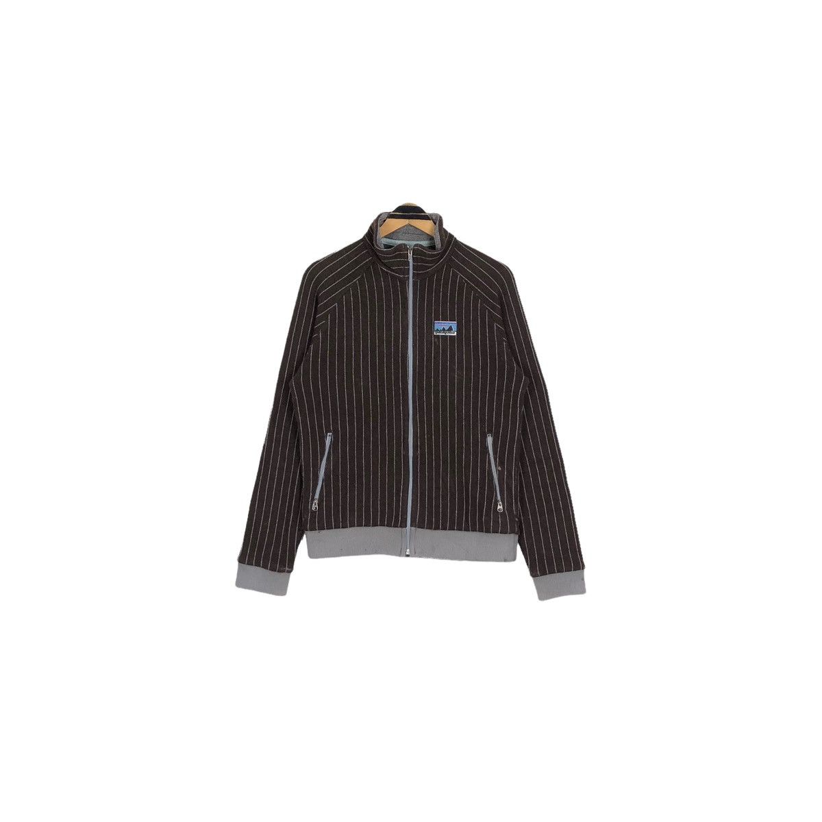 Patagonia Vintage Patagonia Mock Neck Full Zip Sweater Made In USA Size US M / EU 48-50 / 2 - 2 Thumbnail