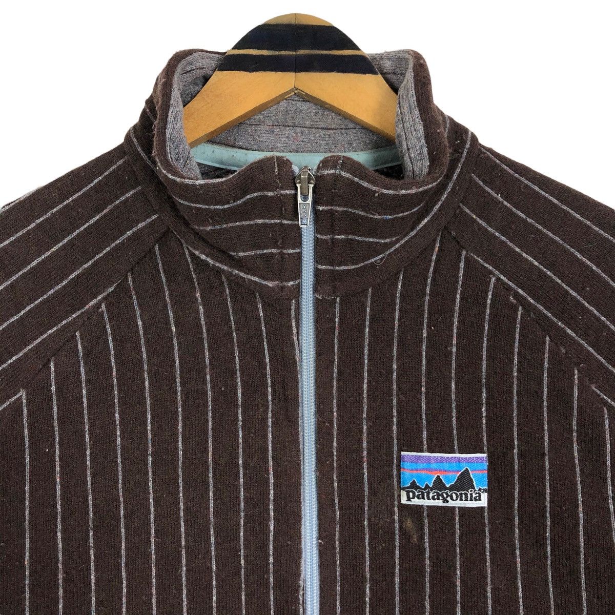 Patagonia Vintage Patagonia Mock Neck Full Zip Sweater Made In USA Size US M / EU 48-50 / 2 - 8 Thumbnail