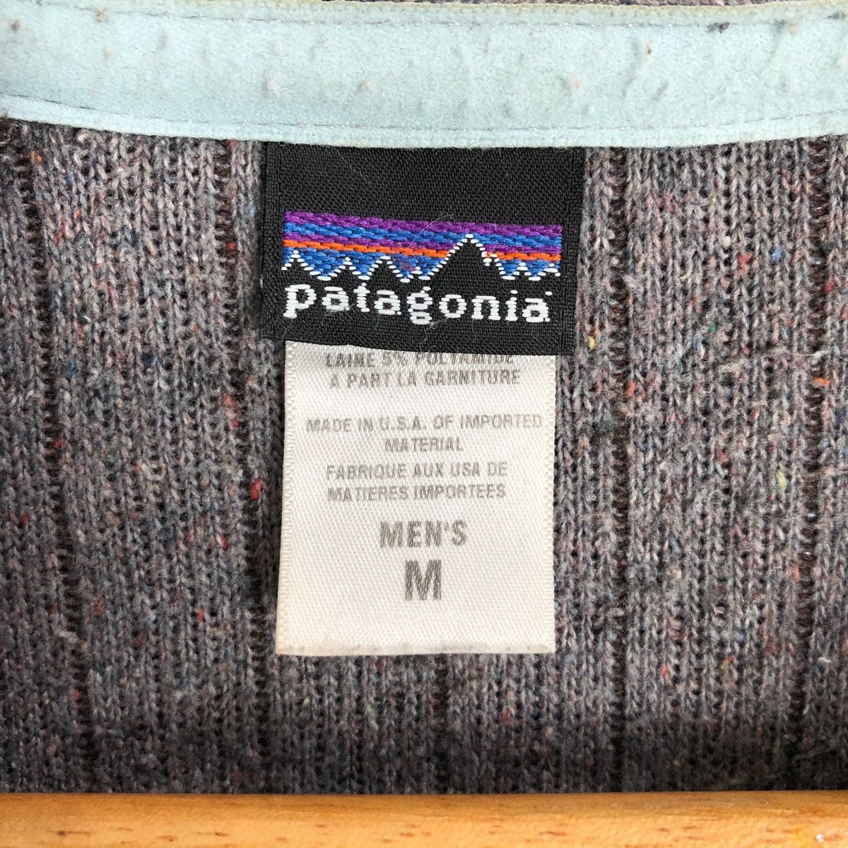 Patagonia Vintage Patagonia Mock Neck Full Zip Sweater Made In USA Size US M / EU 48-50 / 2 - 10 Thumbnail