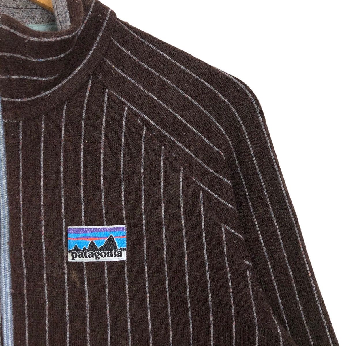Patagonia Vintage Patagonia Mock Neck Full Zip Sweater Made In USA Size US M / EU 48-50 / 2 - 9 Thumbnail