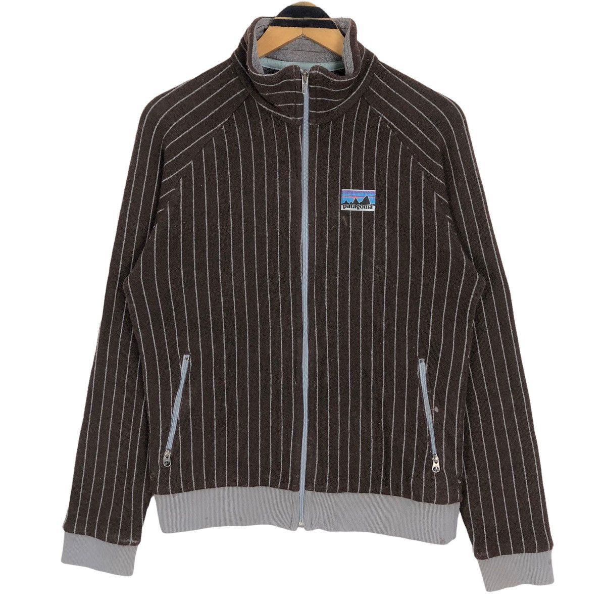 Patagonia Vintage Patagonia Mock Neck Full Zip Sweater Made In USA Size US M / EU 48-50 / 2 - 1 Thumbnail