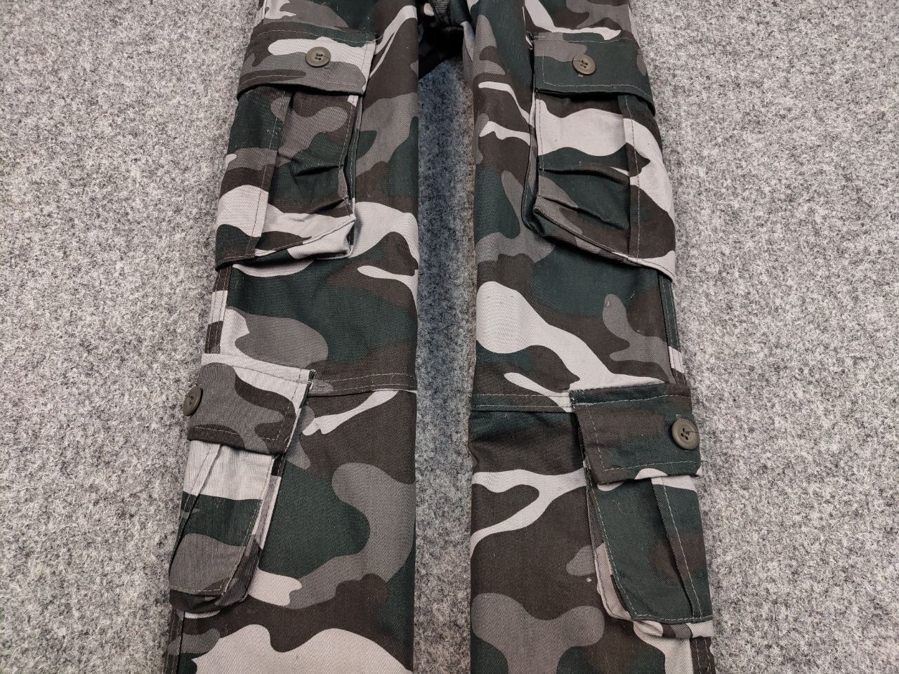 Japanese Brand 🔴 Vintage Japan Multi Pocket Cargo Camo Pants Travis Scott Size US 34 / EU 50 - 9 Thumbnail