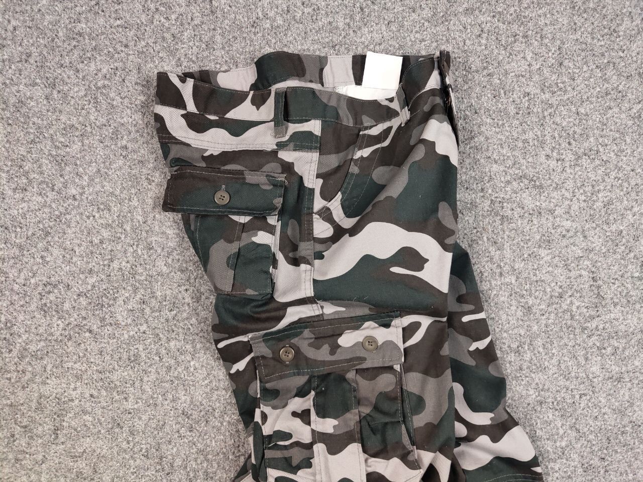 Japanese Brand 🔴 Vintage Japan Multi Pocket Cargo Camo Pants Travis Scott Size US 34 / EU 50 - 18 Thumbnail