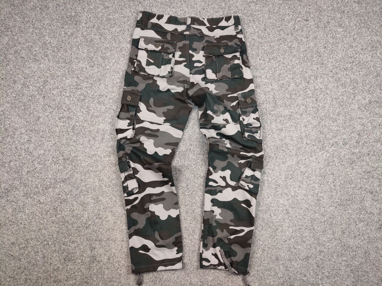 Japanese Brand 🔴 Vintage Japan Multi Pocket Cargo Camo Pants Travis Scott Size US 34 / EU 50 - 15 Thumbnail
