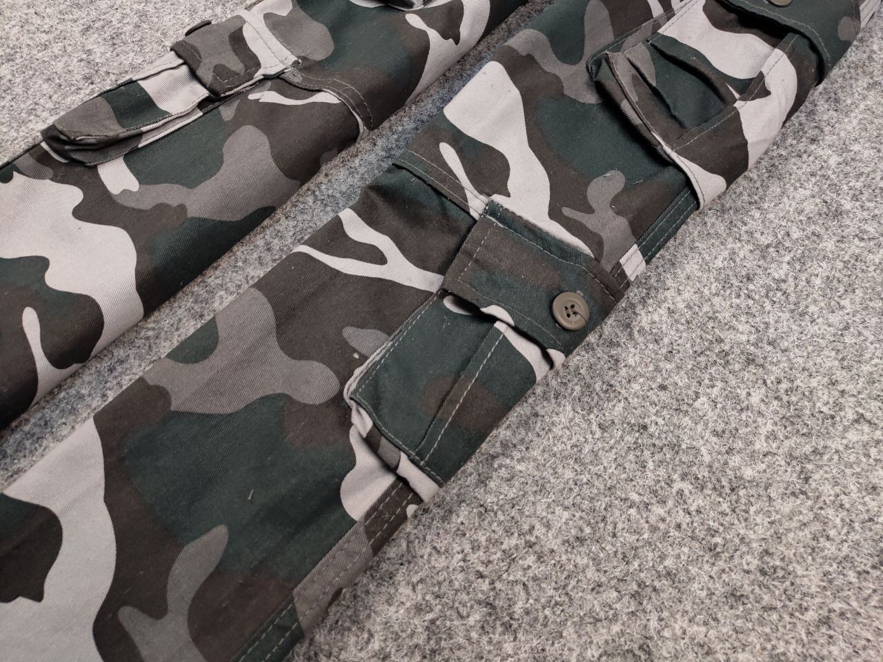 Japanese Brand 🔴 Vintage Japan Multi Pocket Cargo Camo Pants Travis Scott Size US 34 / EU 50 - 6 Thumbnail