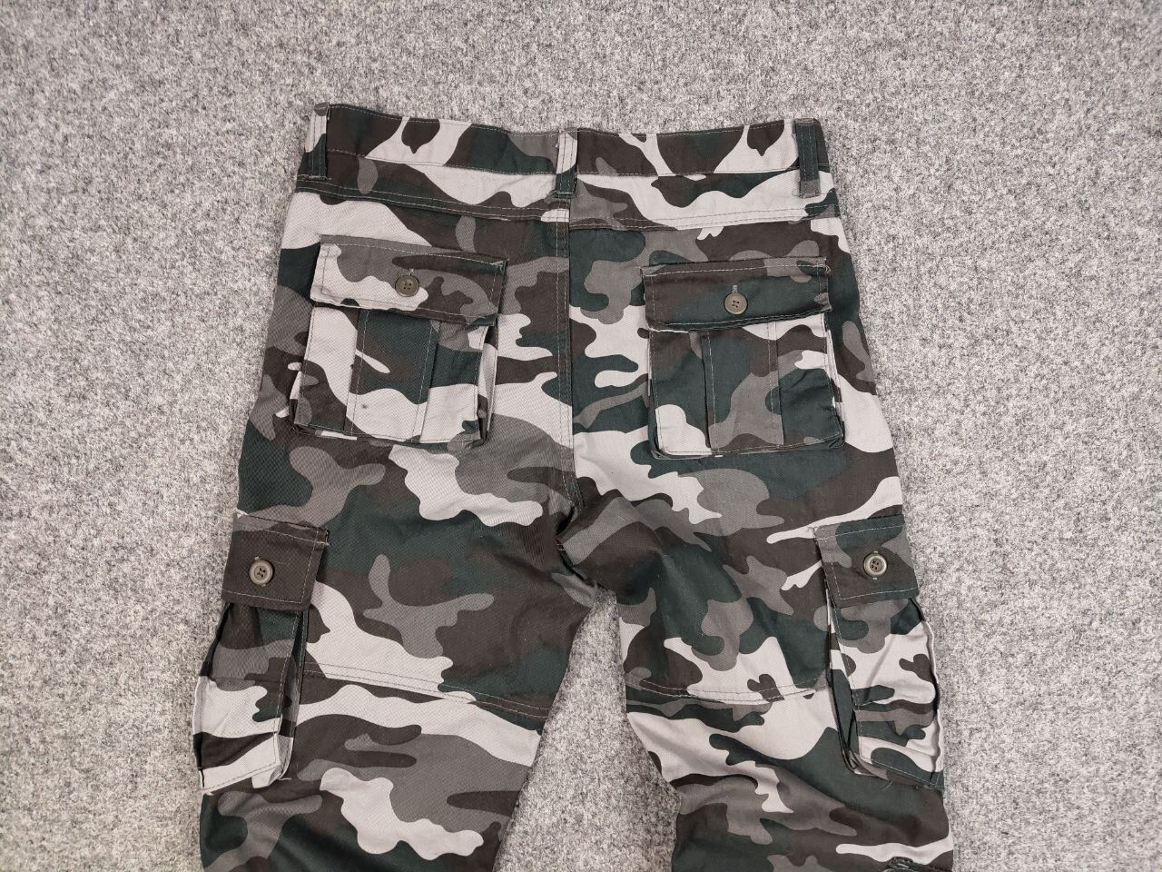 Japanese Brand 🔴 Vintage Japan Multi Pocket Cargo Camo Pants Travis Scott Size US 34 / EU 50 - 16 Thumbnail