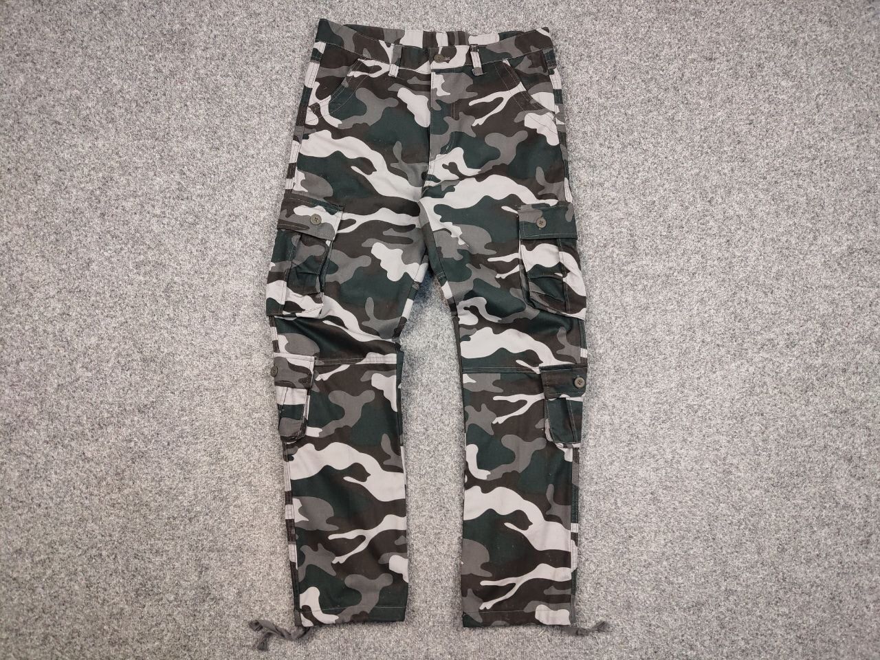 Japanese Brand 🔴 Vintage Japan Multi Pocket Cargo Camo Pants Travis Scott Size US 34 / EU 50 - 14 Thumbnail