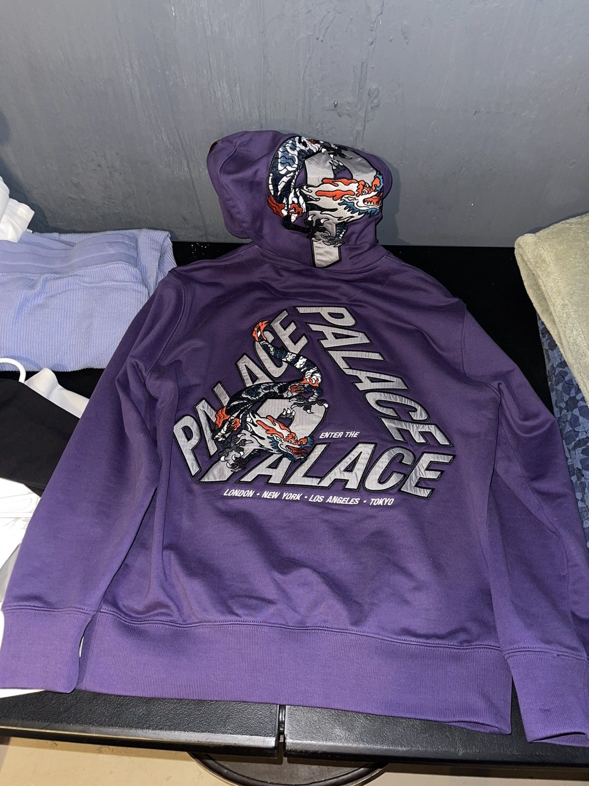 Palace Palace Dragon P 3 Hood hoodie Grailed