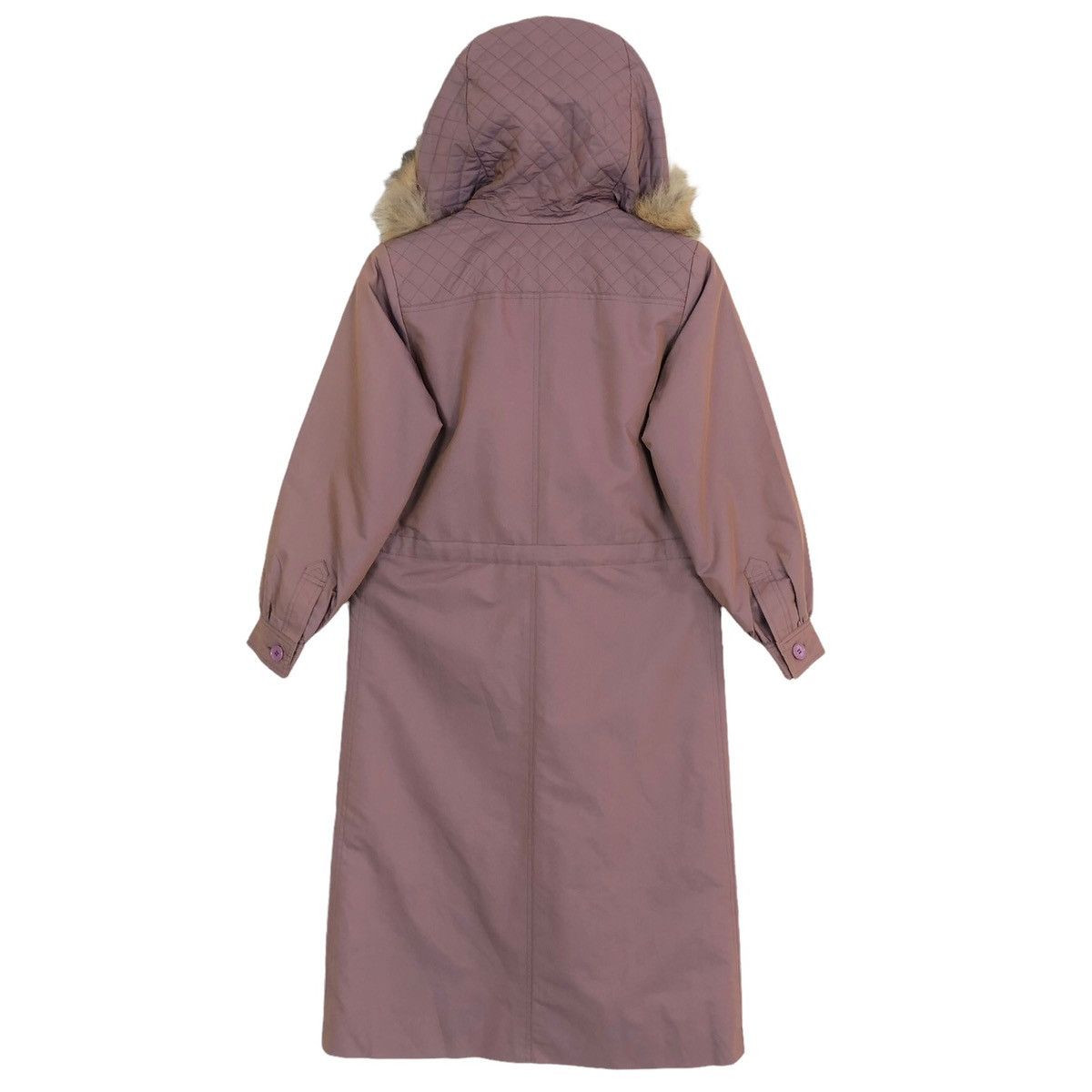 Yves Saint Laurent Vintage 90s Yves Saint Laurent Paris Furs Collar Trench Coat Size S / US 4 / IT 40 - 17 Thumbnail