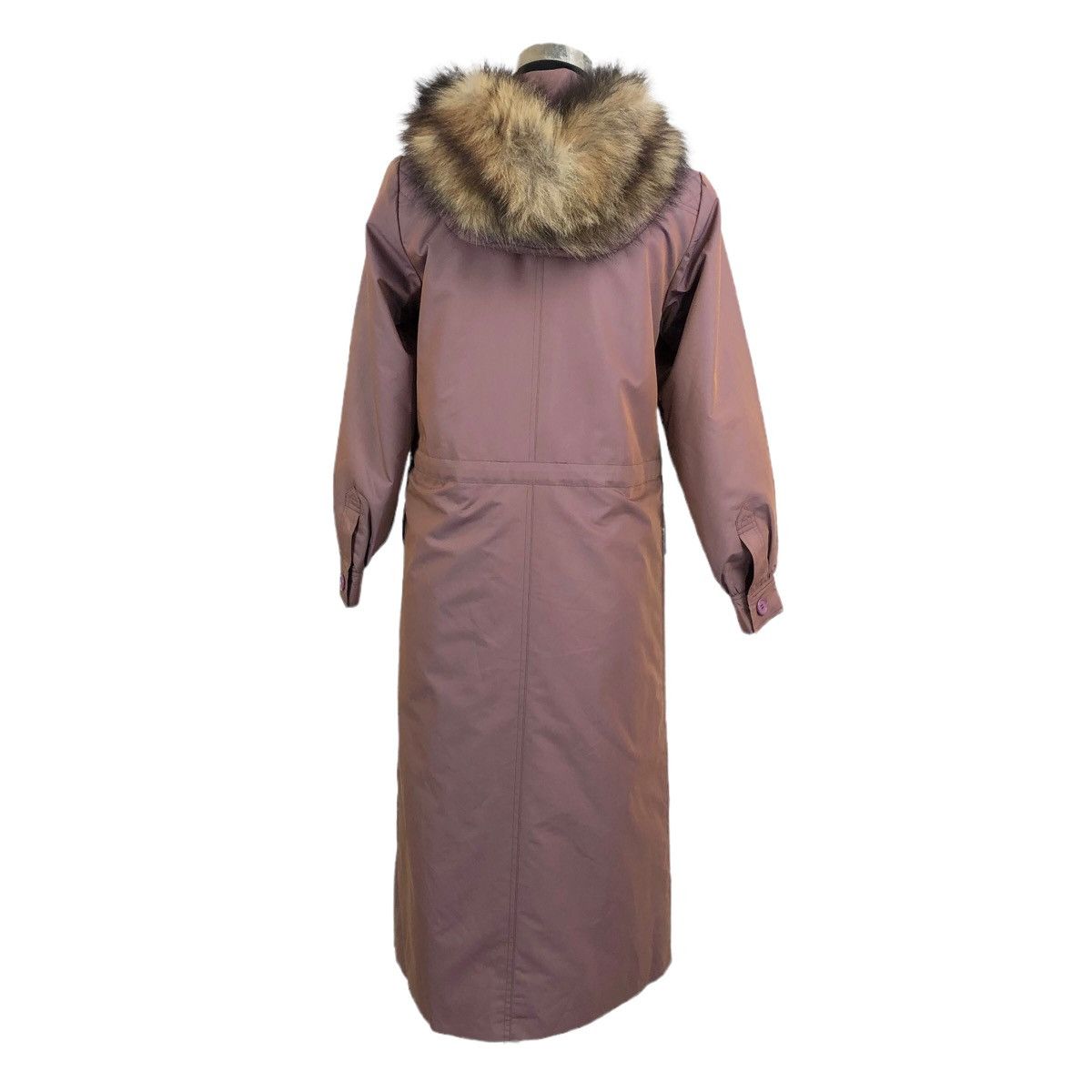Yves Saint Laurent Vintage 90s Yves Saint Laurent Paris Furs Collar Trench Coat Size S / US 4 / IT 40 - 20 Thumbnail